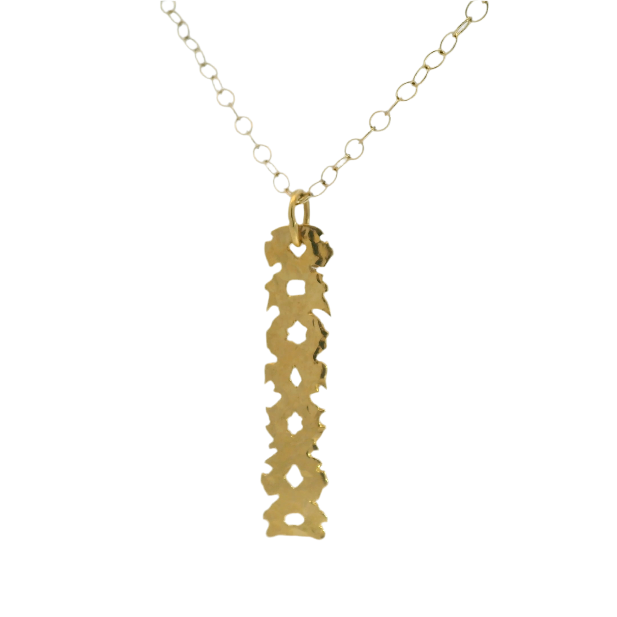 Hazel Smyth Klecks Column Necklace