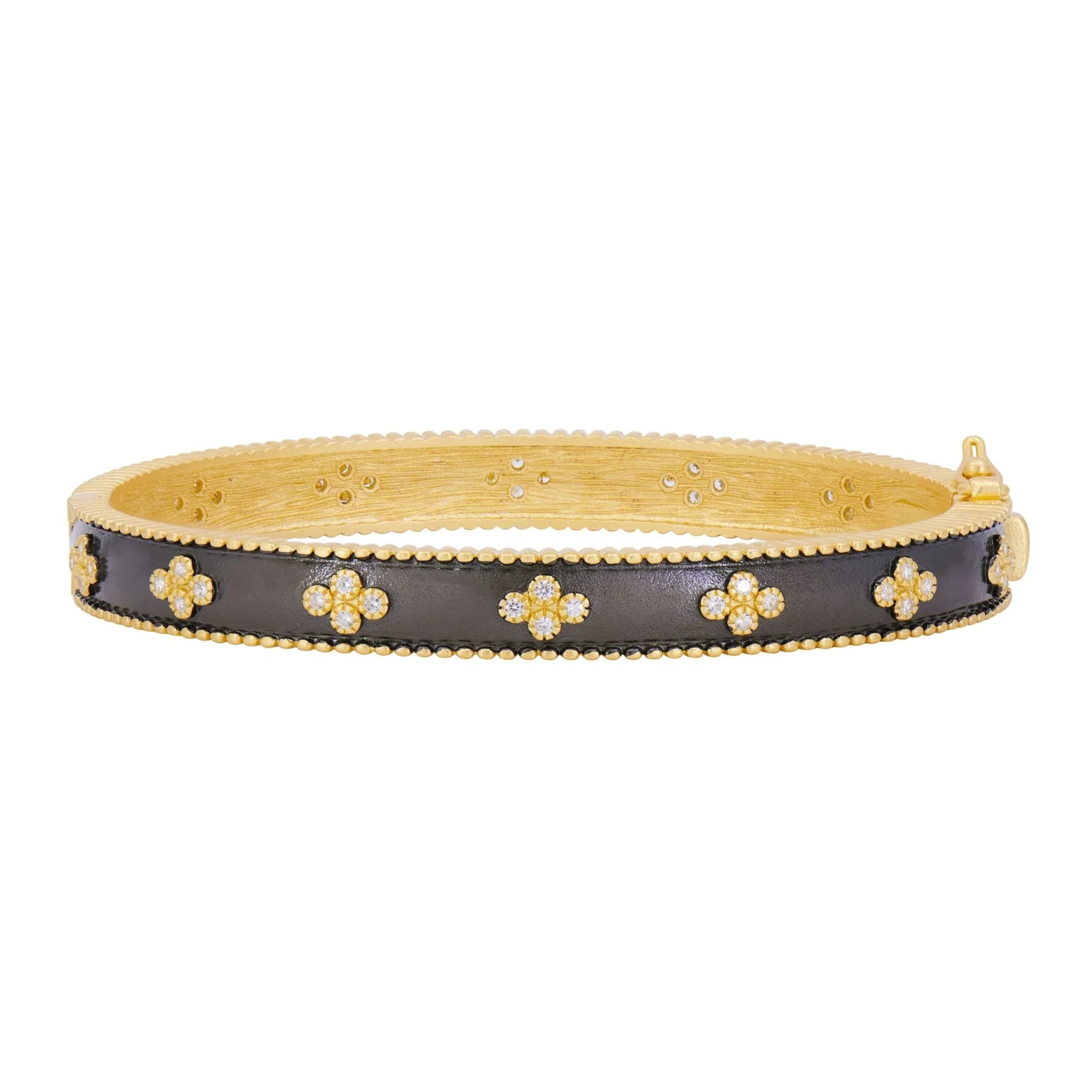 Freida Rothman Clover Stackable Hinge Bracelet