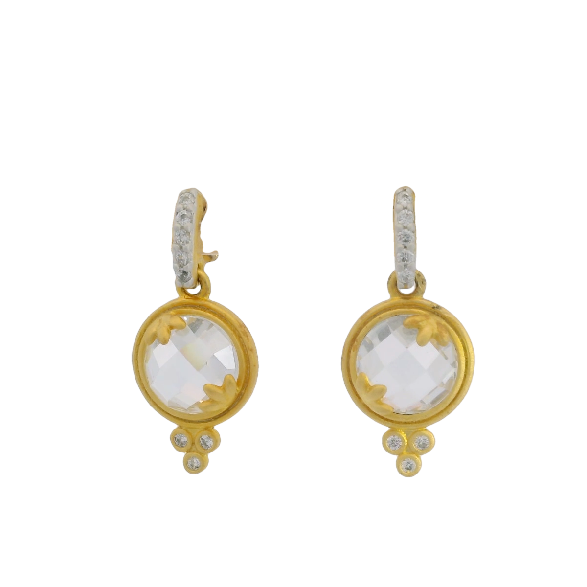 Freida Rothman Fluer Dangle Earrings