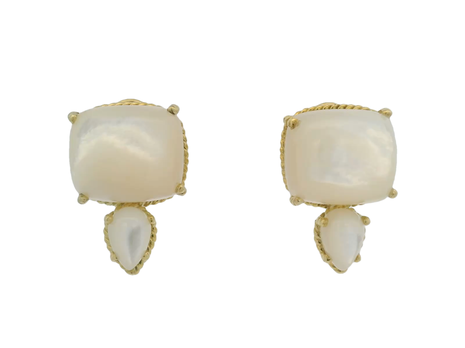 Cassis 18kt Mother of Pearl Drop Earrings