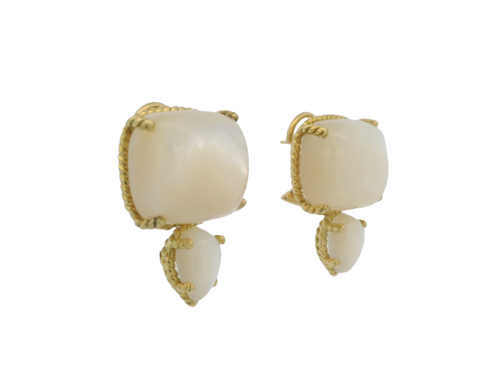 Cassis 18kt Mother of Pearl Drop Earrings
