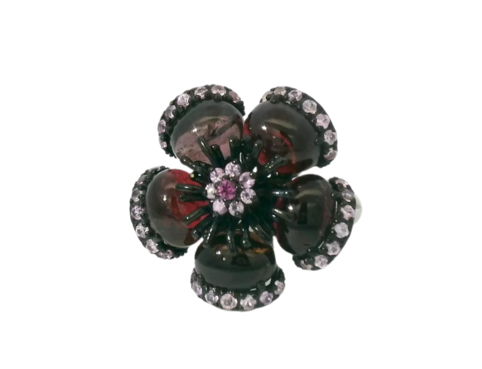 Sapphire Tourmaline Ring