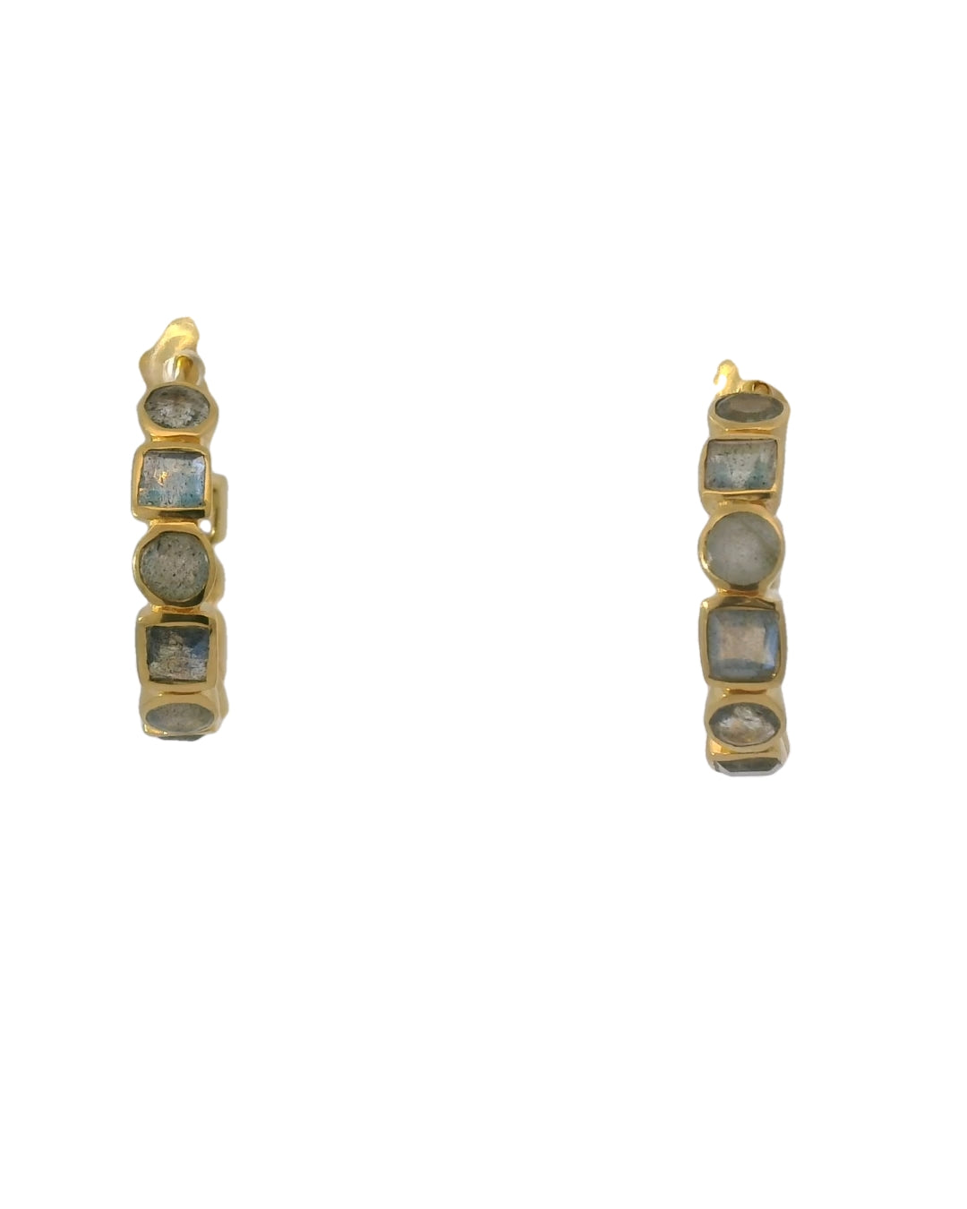 Peyton William Jewelry Aspen Labardorite Post Hoop