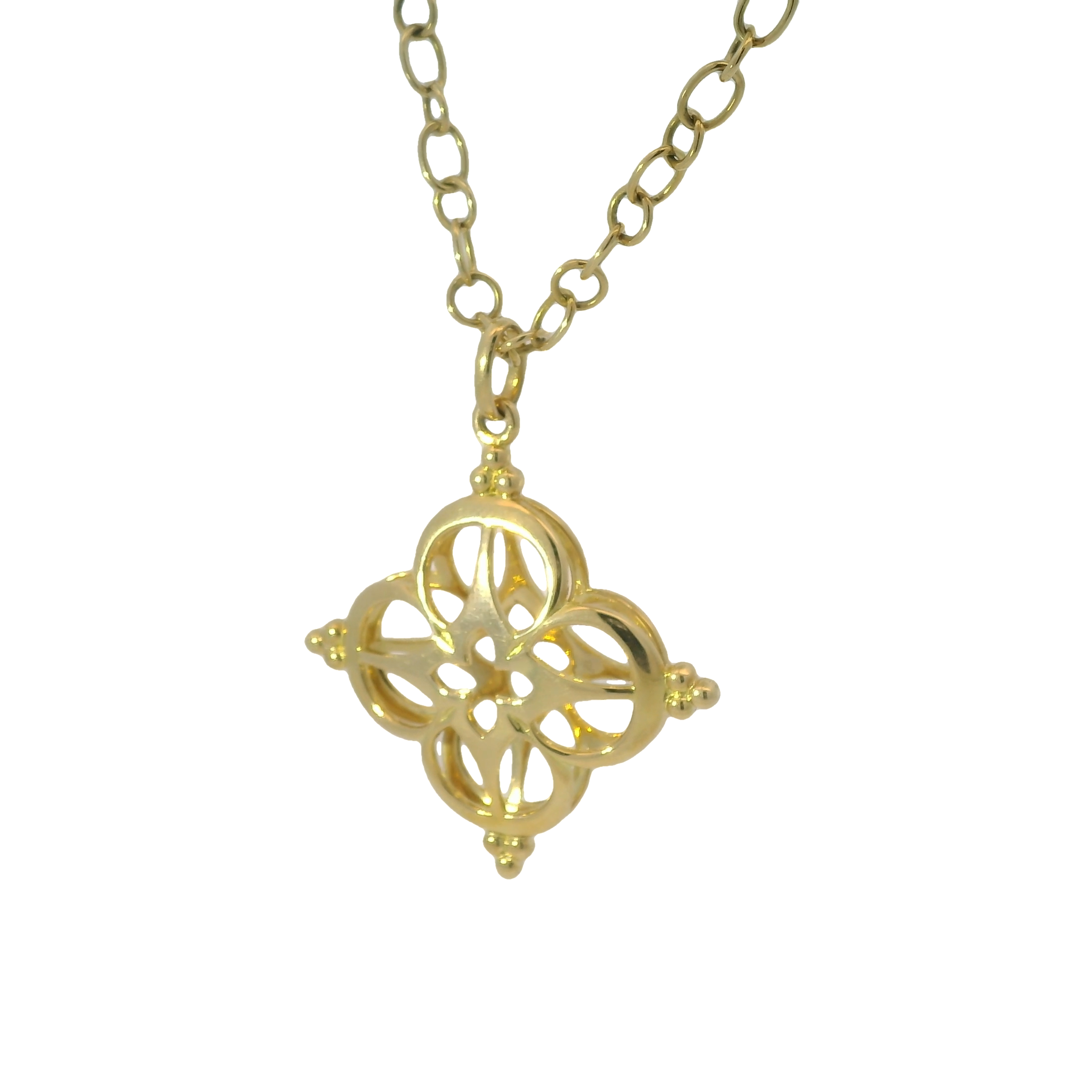 18kt Gold Locket Necklace