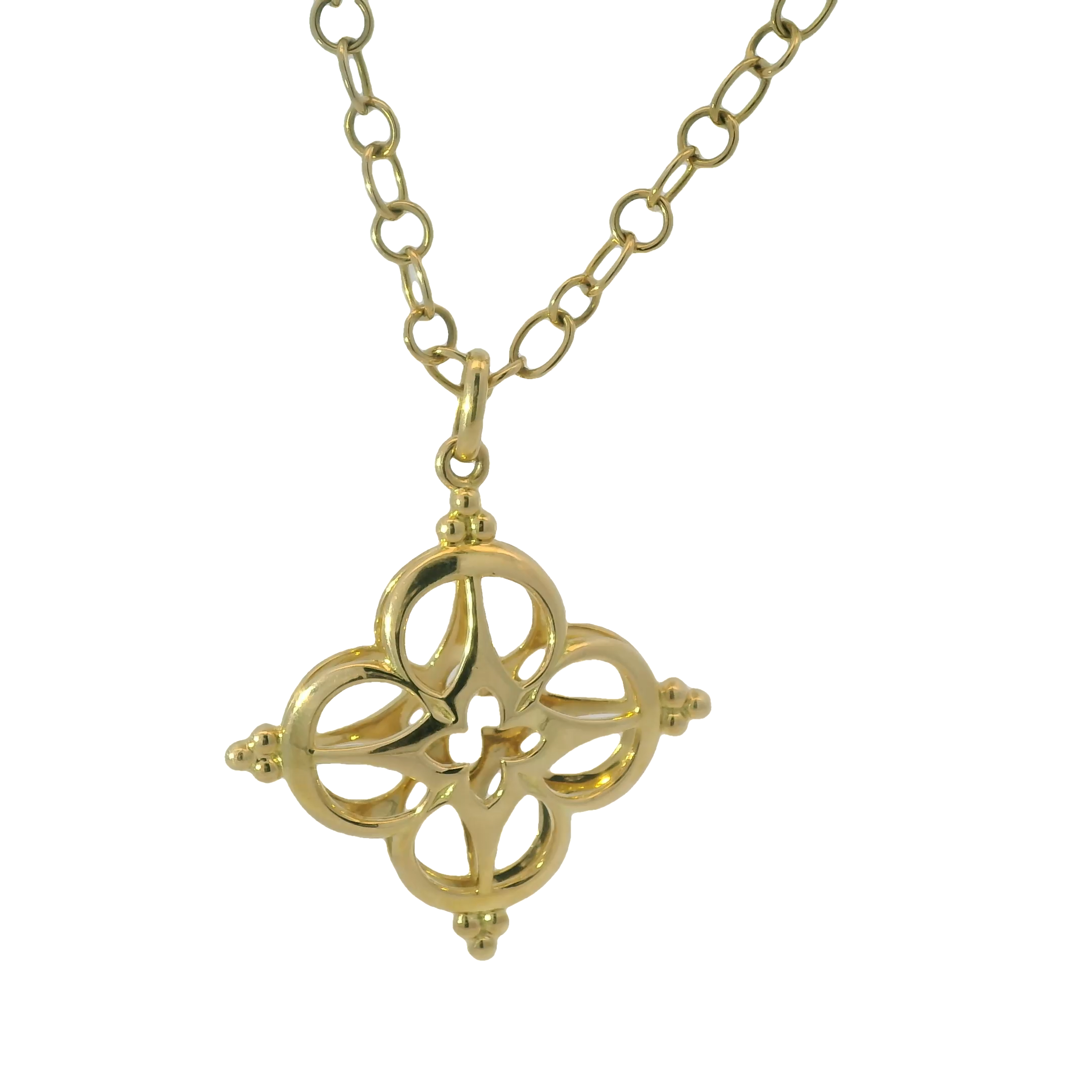 18kt Gold Locket Necklace