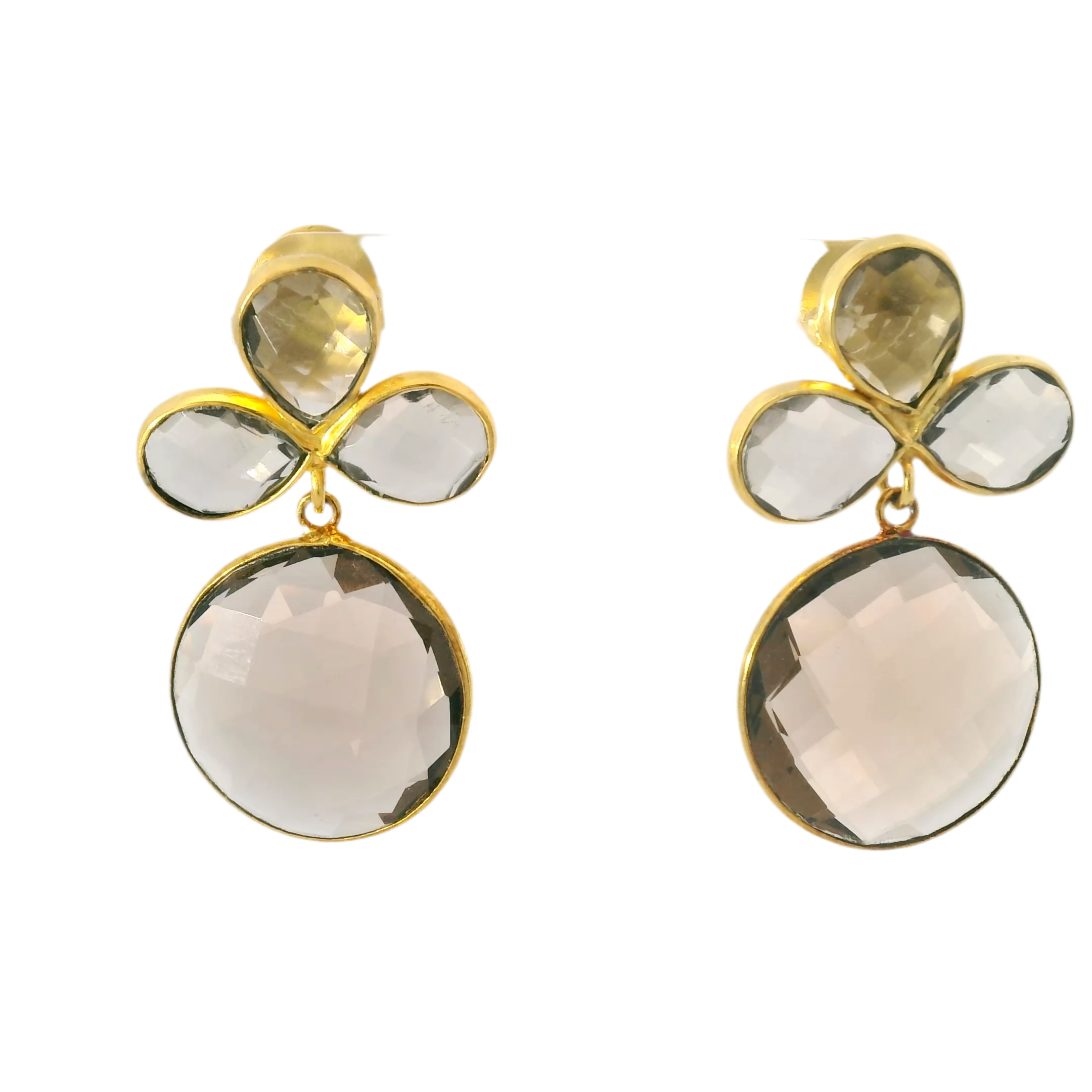 Julie Ryan Smokey Quartz Earrings