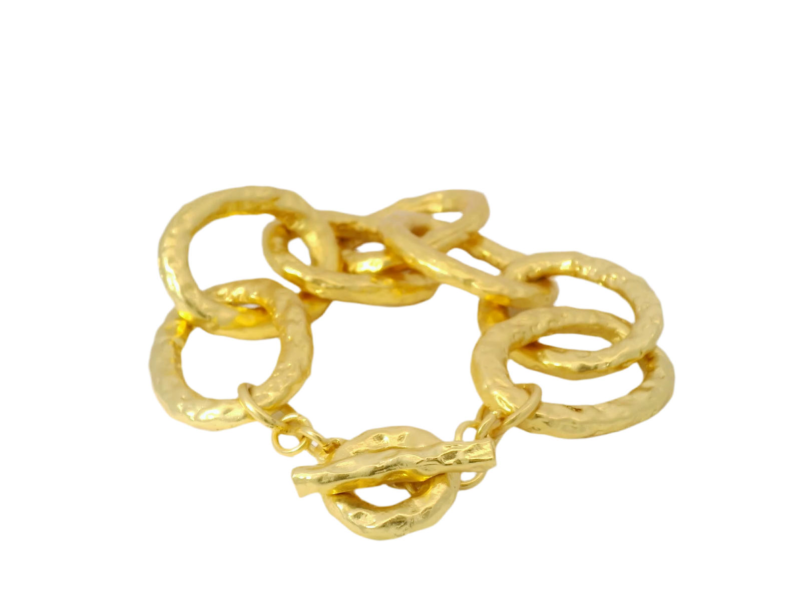 Peyton William Jewelry Hammered Link Bracelet