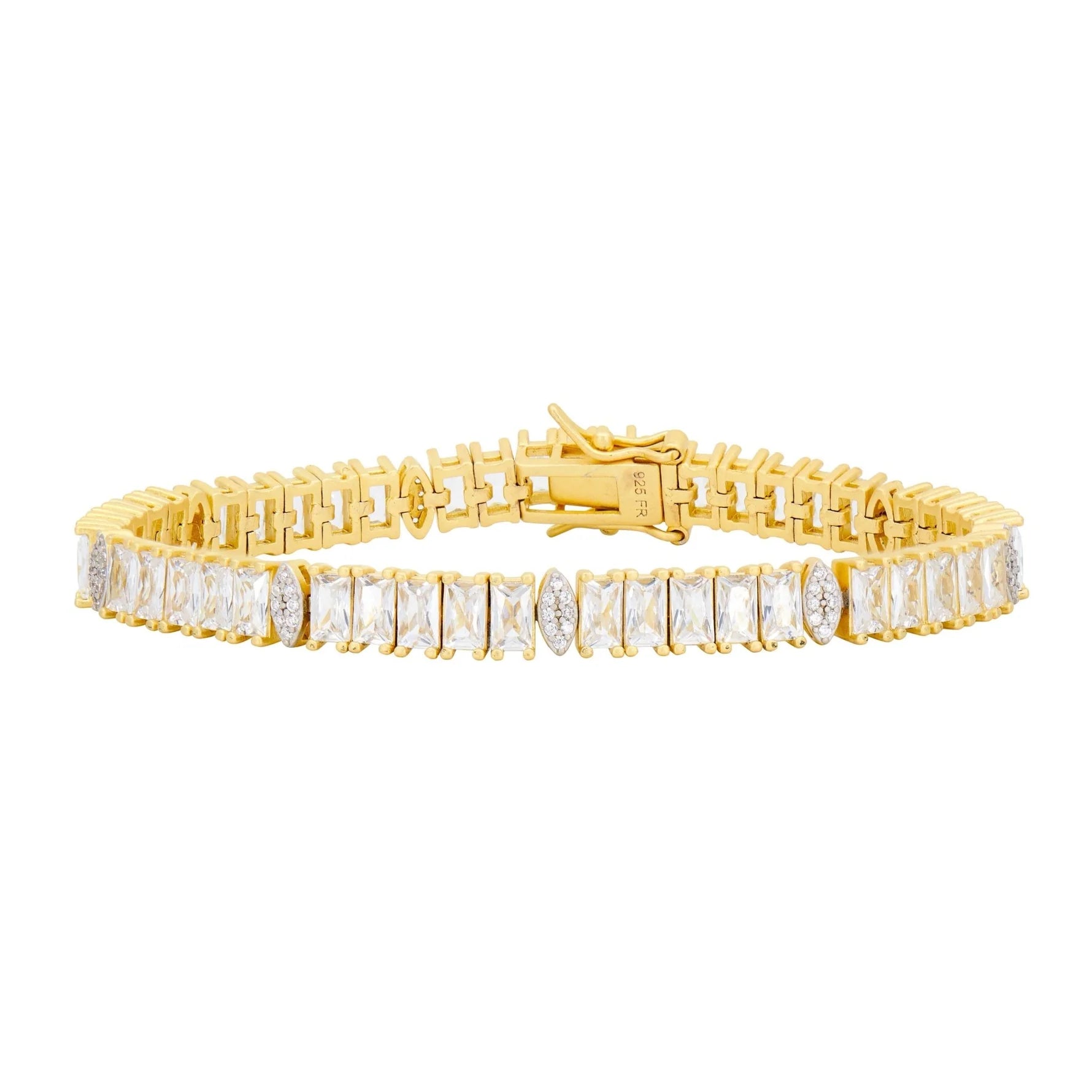 Freida Rothman Marquis Station Tennis Bracelet