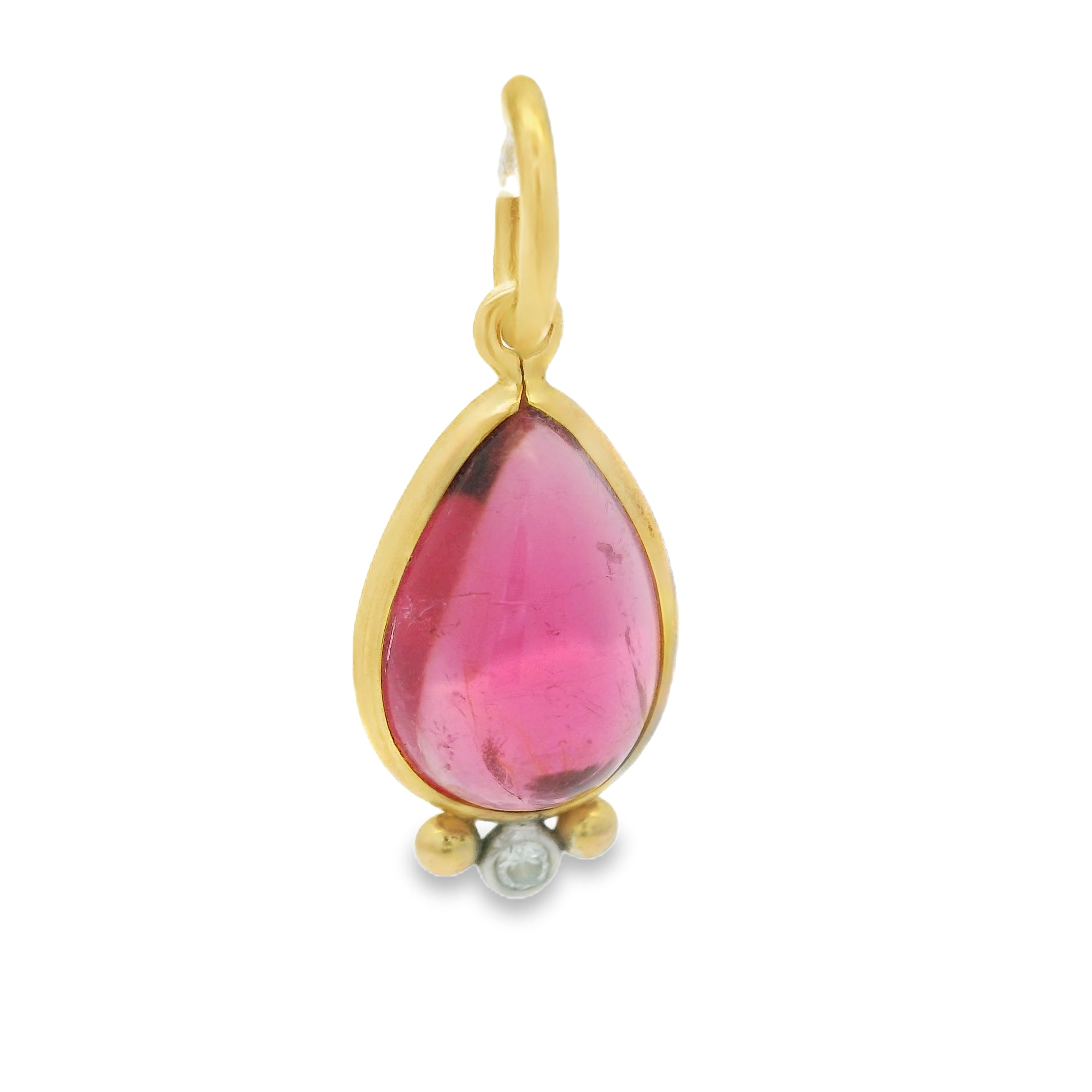 Mazza Pink Tourmaline Charm