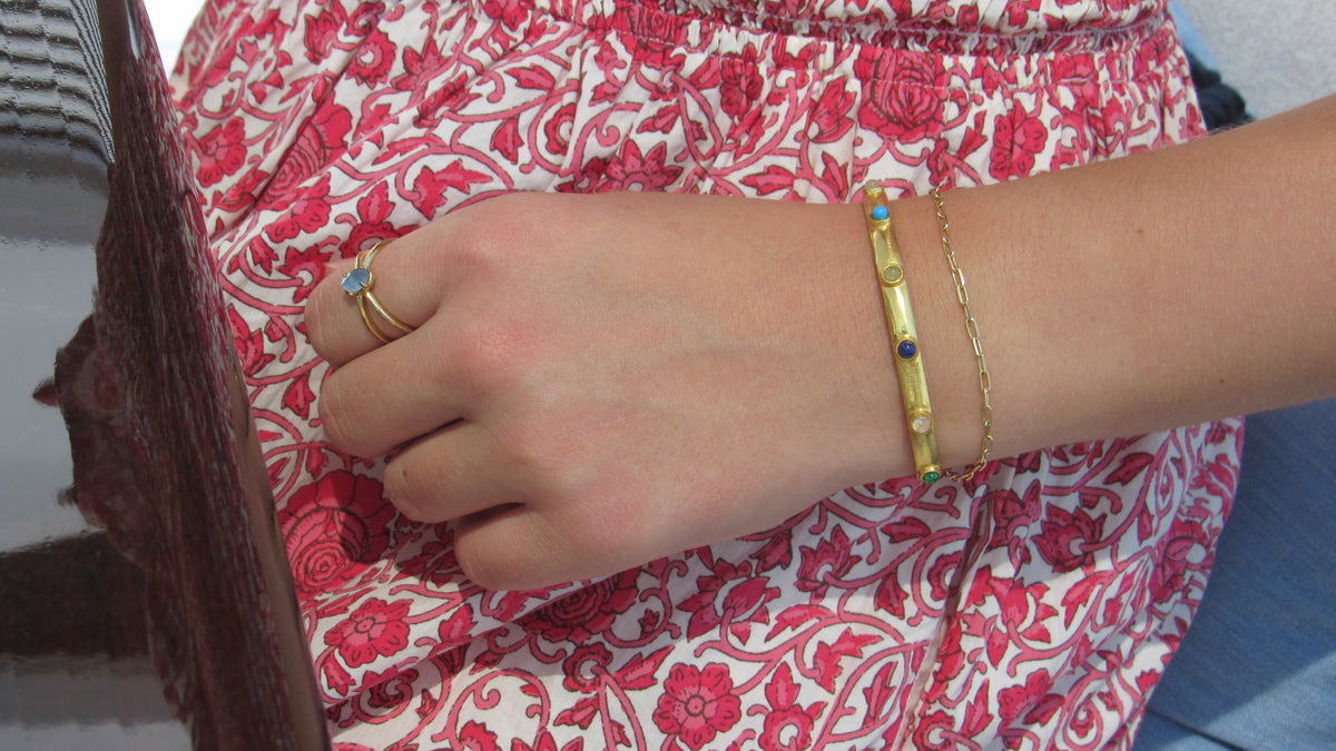 Wendy Perry Petite Semiprecious Cannes Cuff