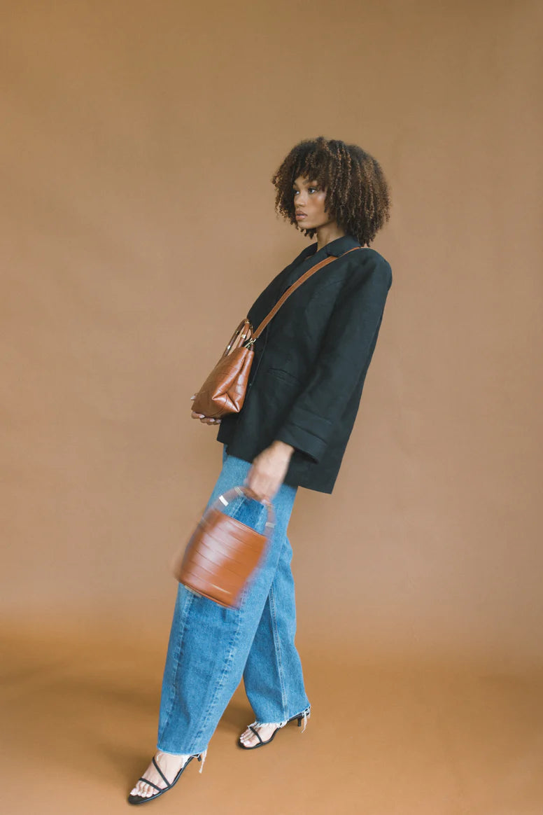 J. Lowery MAX MINI Cognac Croc