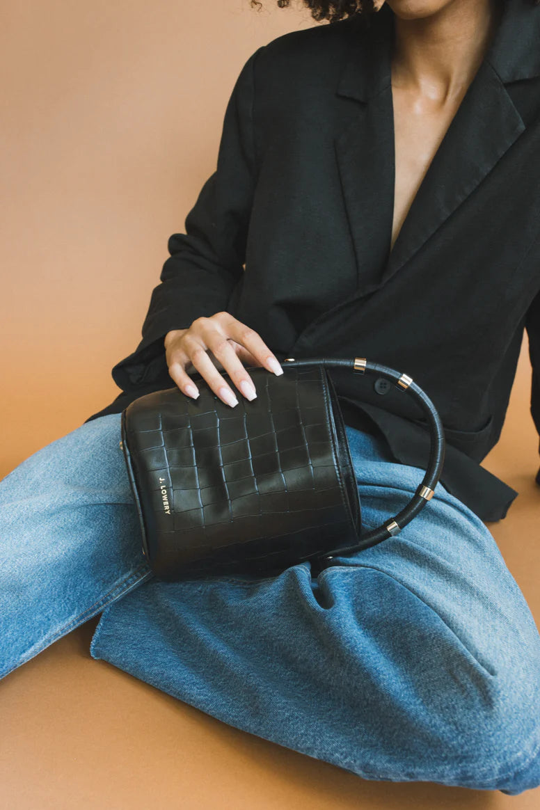 J. Lowery MAX MINI Black Croc