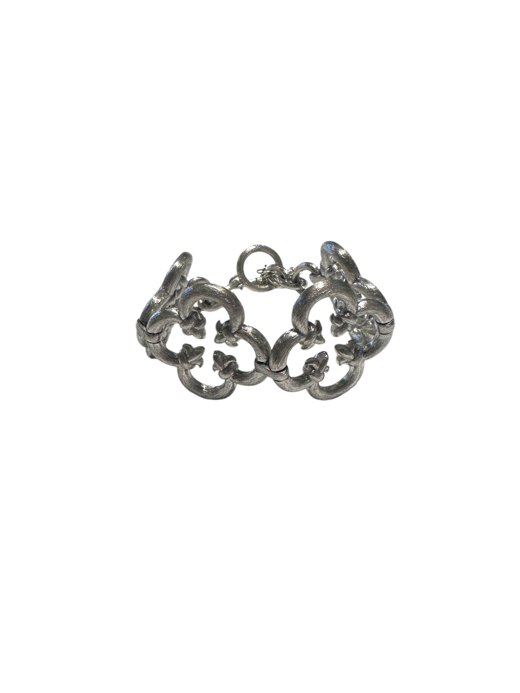Jude Frances Sterling Silver Clover Bracelet