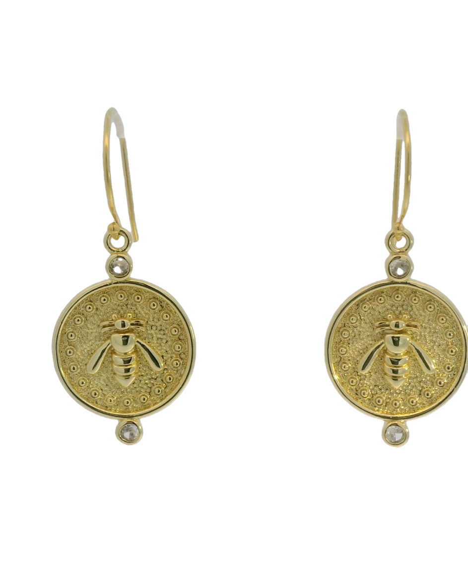 Peyton William Jewelry Queen Bee Earrings