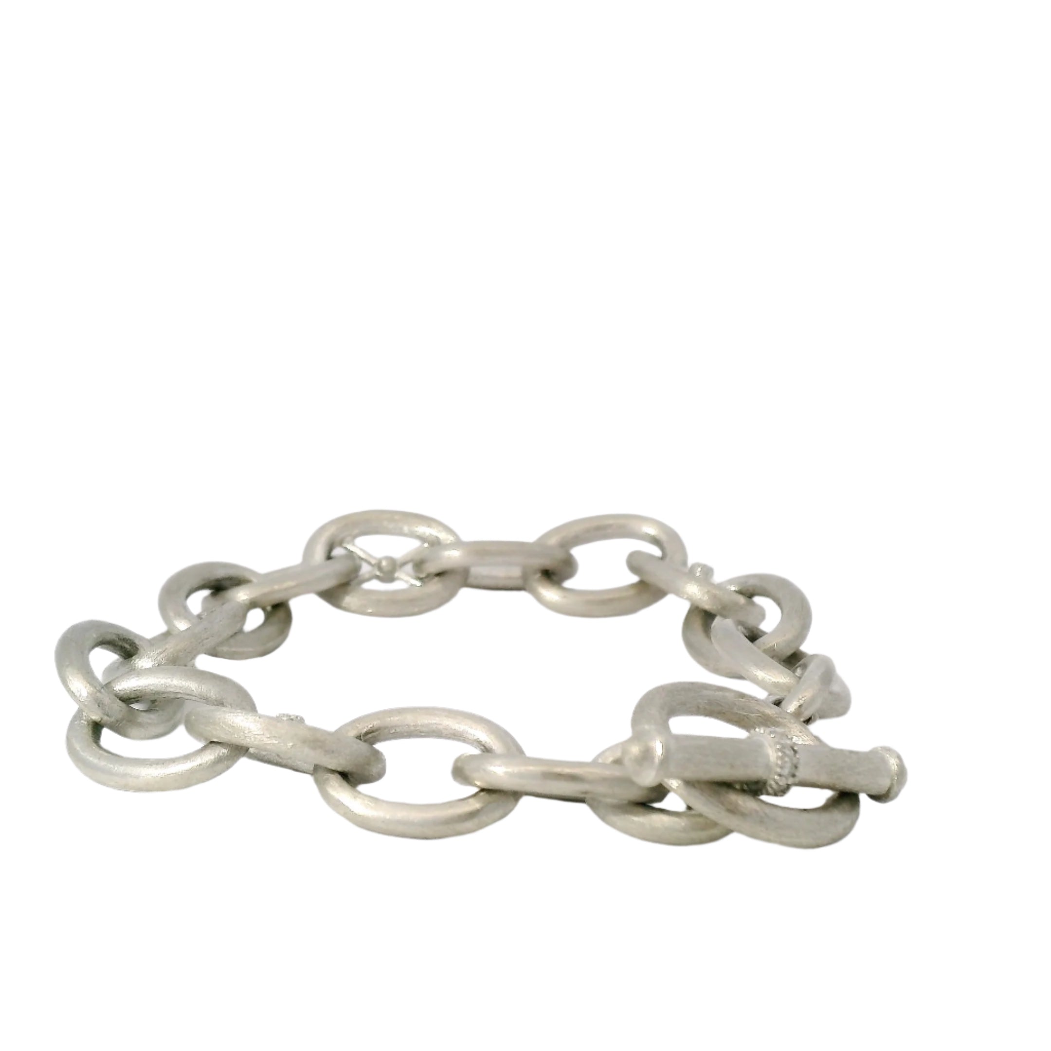 Jude Frances Sterling Silver Chain Link Bracelet