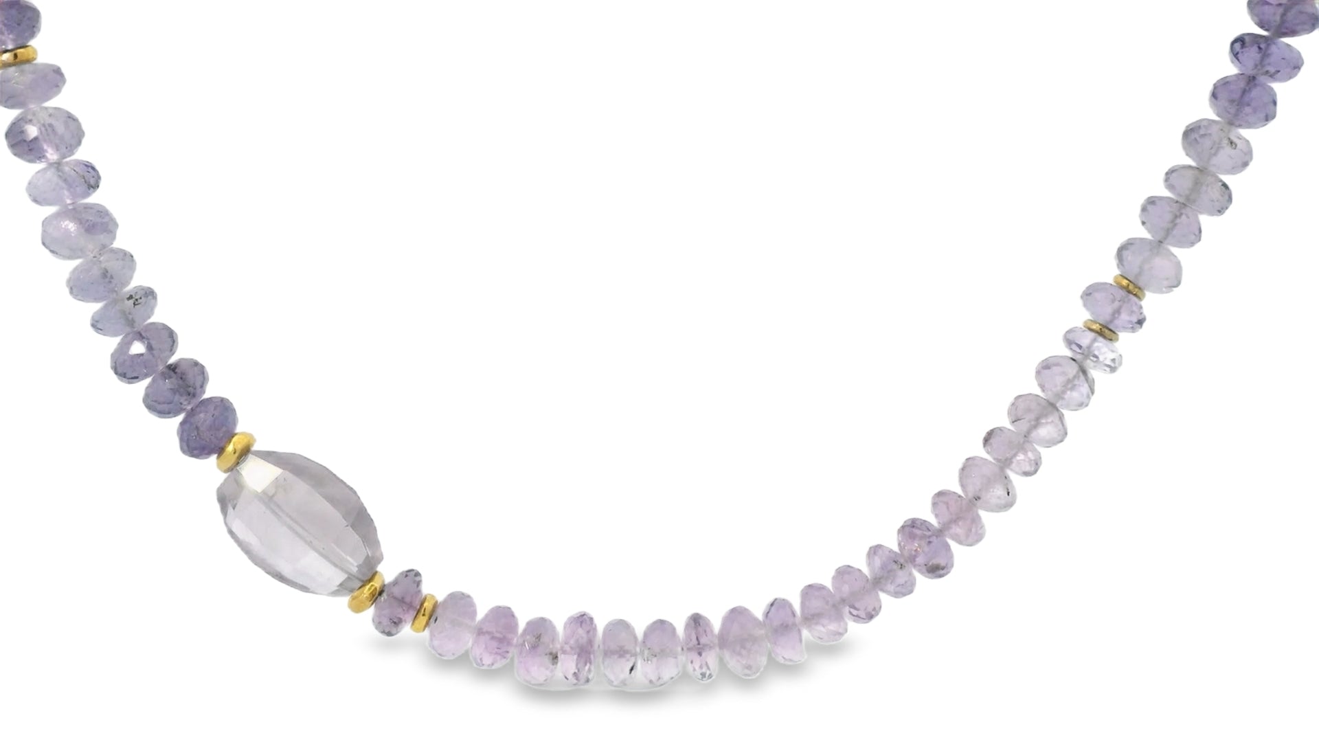 Peyton William Jewelry 17" Amethyst Beaded Necklace