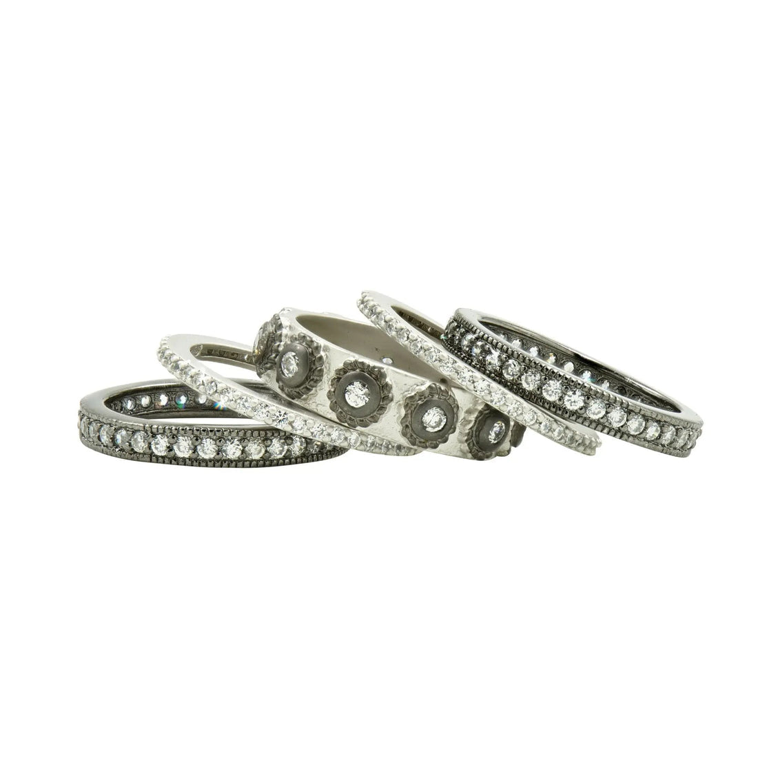 Freida Rothman Eternity 5-Stack Rings