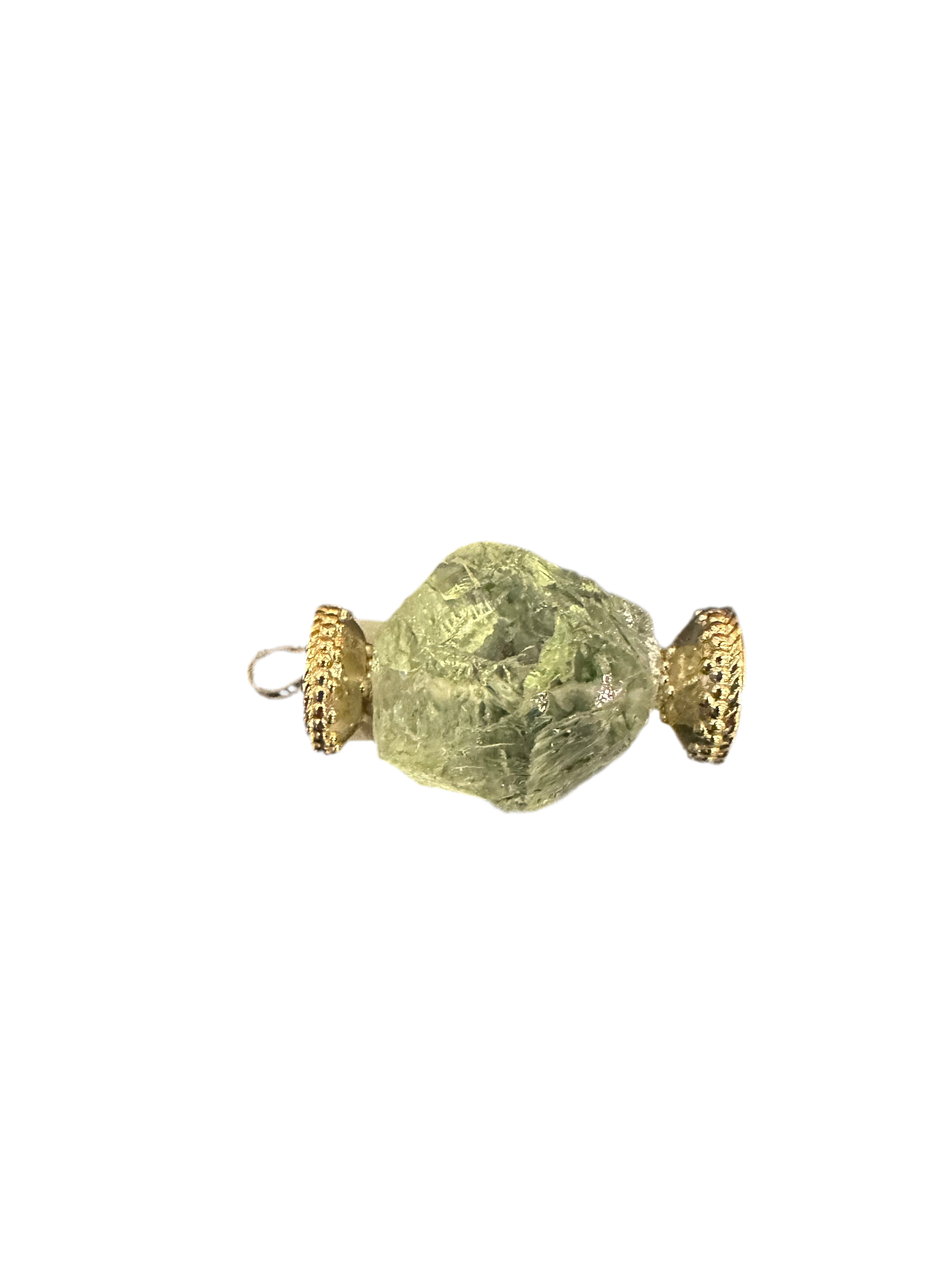 Clara Williams LTD Green Amethyst Centerpiece