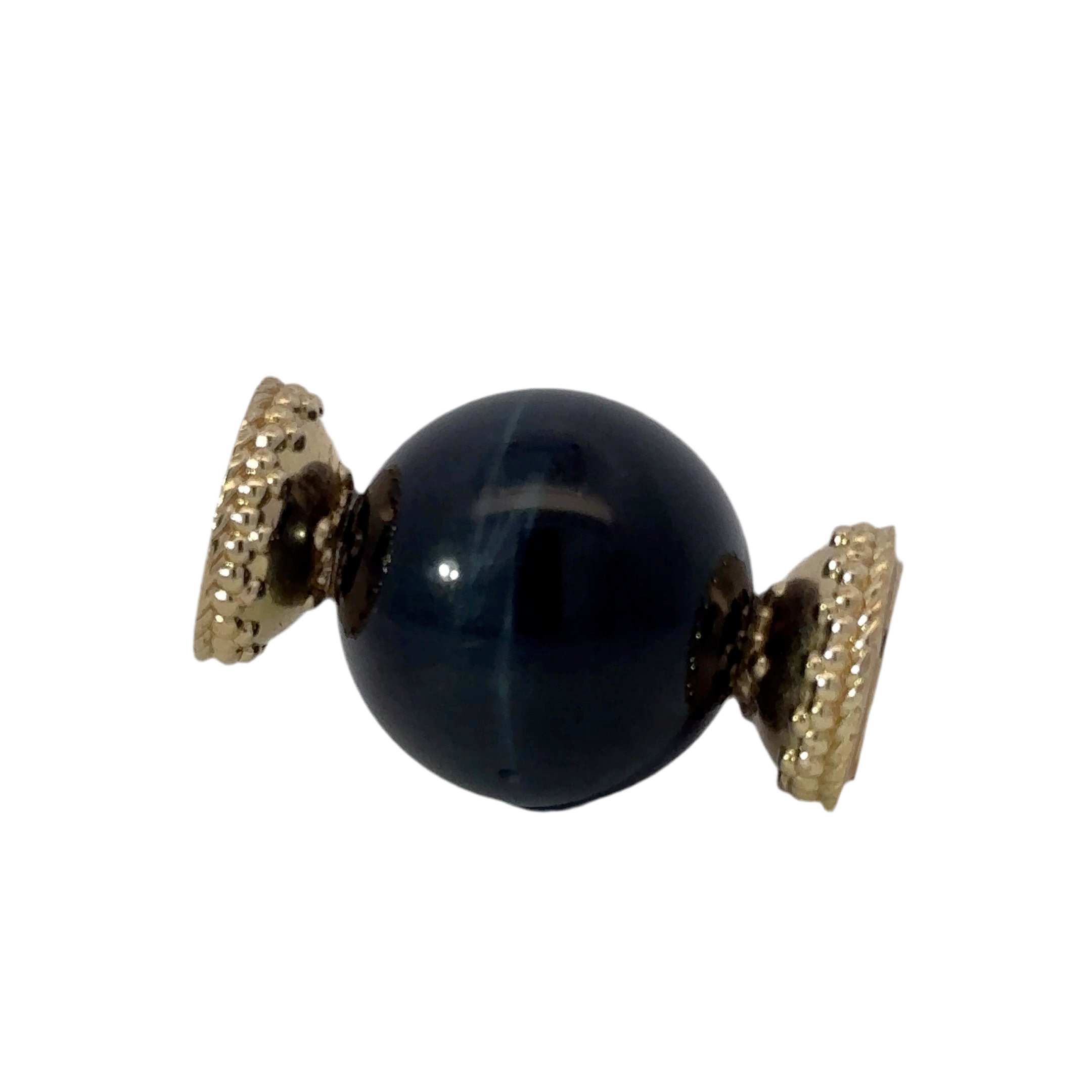 Clara Williams LTD Victoire Blue Tigers Eye Centerpiece