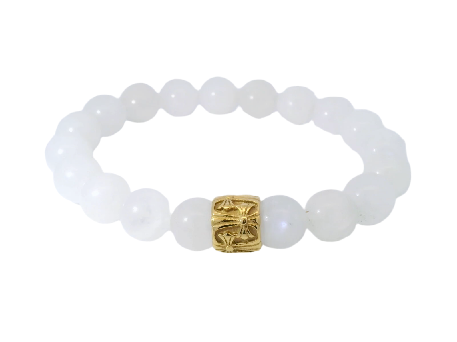 Peyton William Jewelry White Bead Bracelet