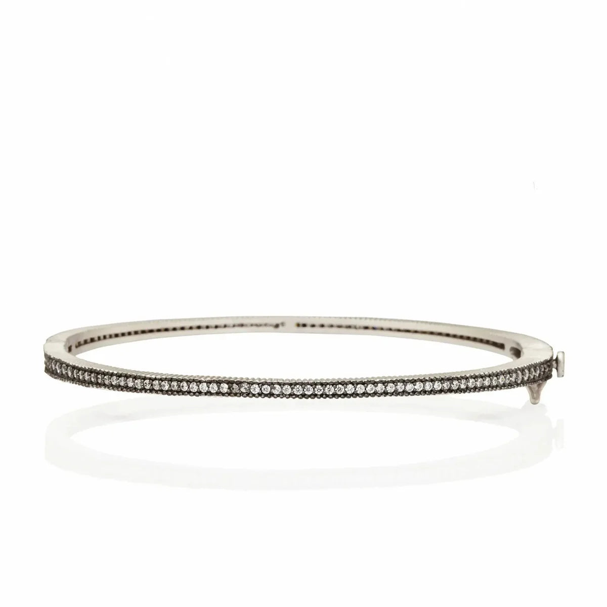 Freida Rothman The Classic Pavé Hinge Bangle