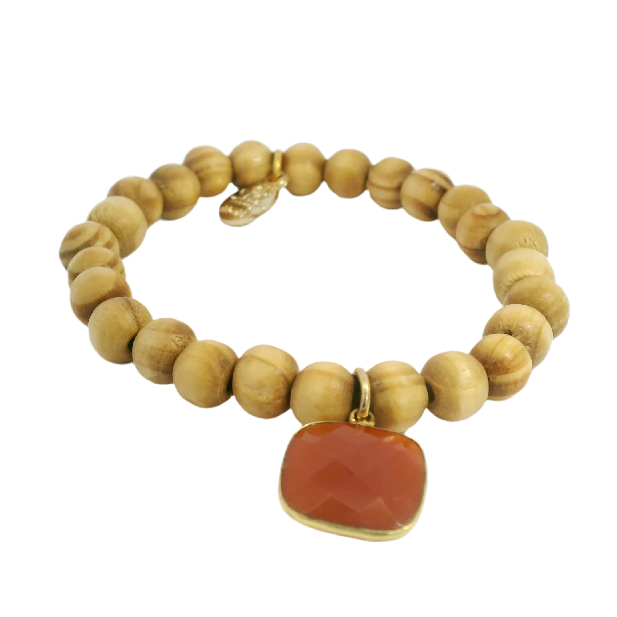 Wood Bead Bracelet