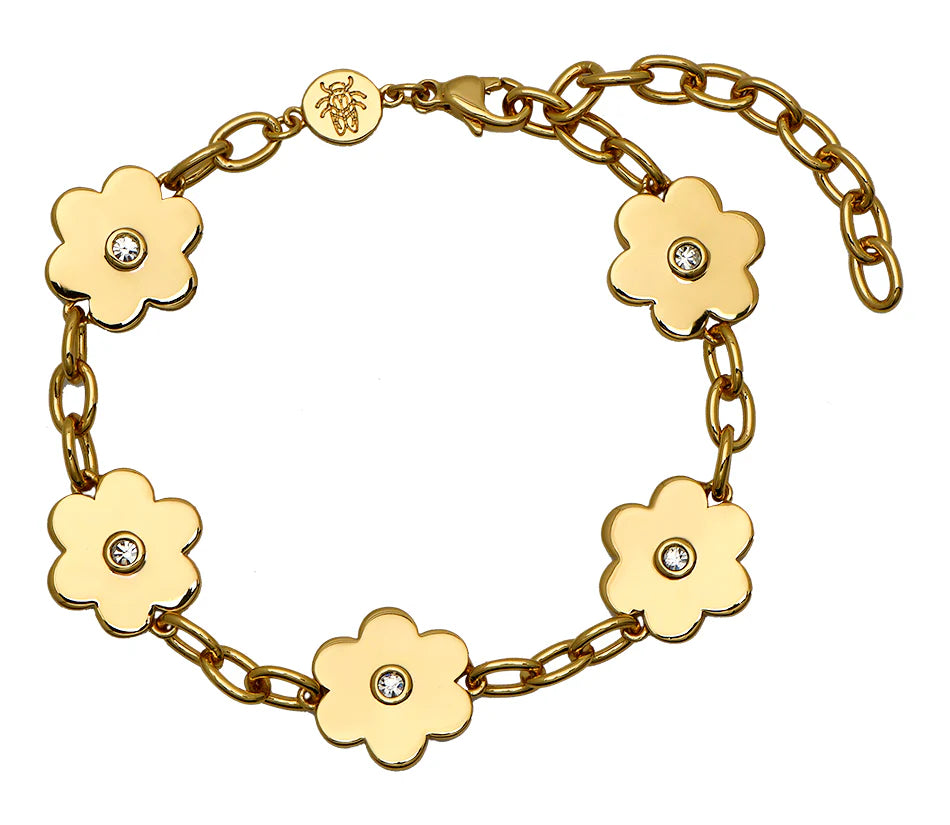 Goldbug Daisy Bracelet