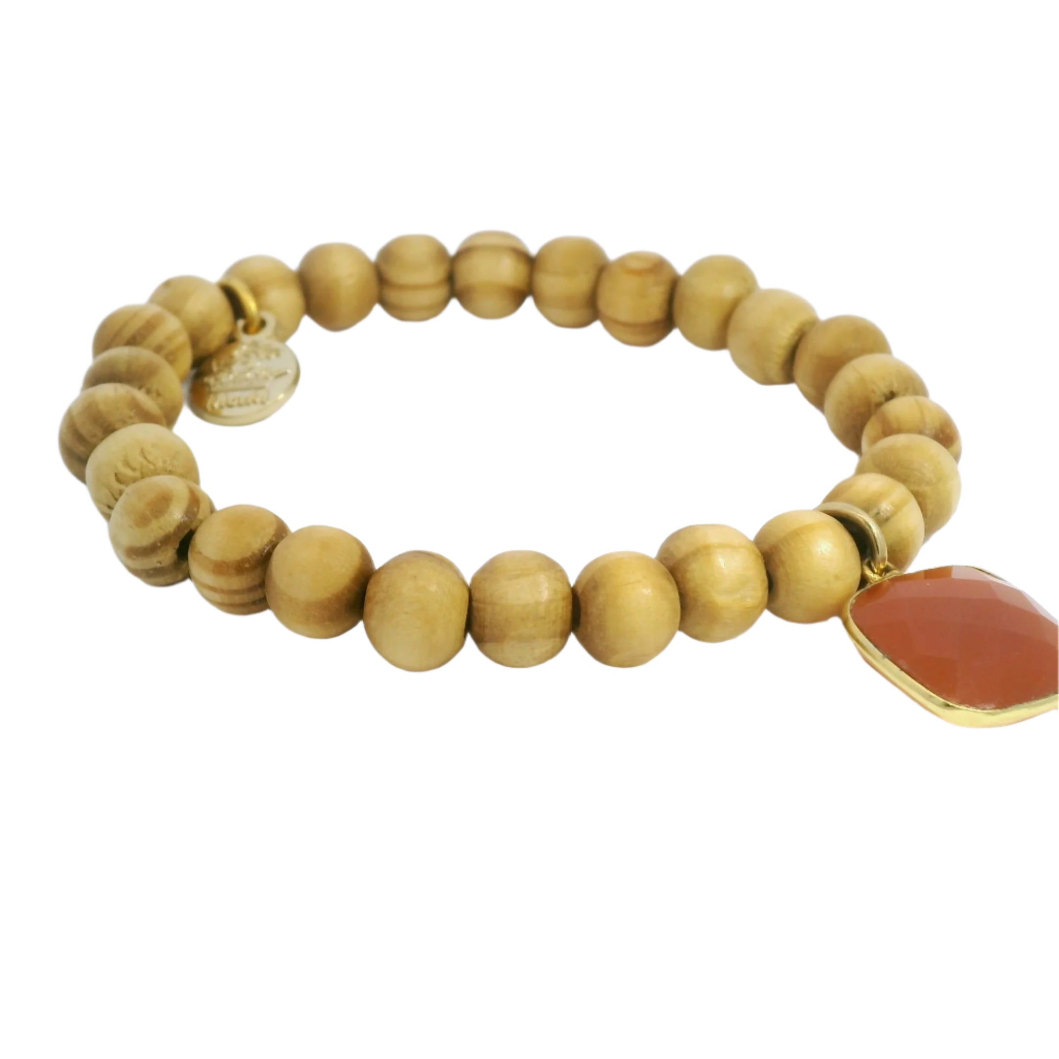 Wood Bead Bracelet