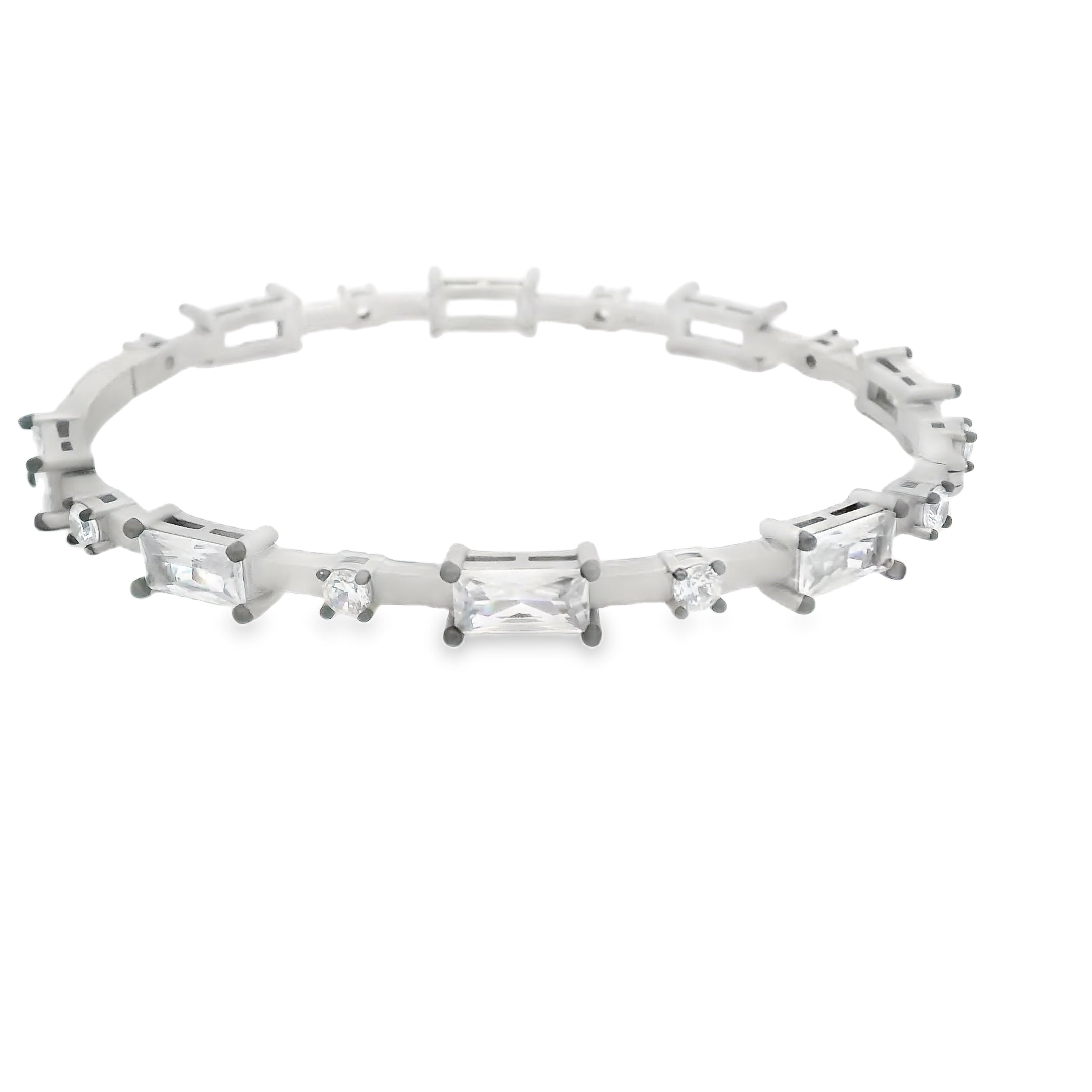 Freida Rothman Cobblestone Hinge Bangle