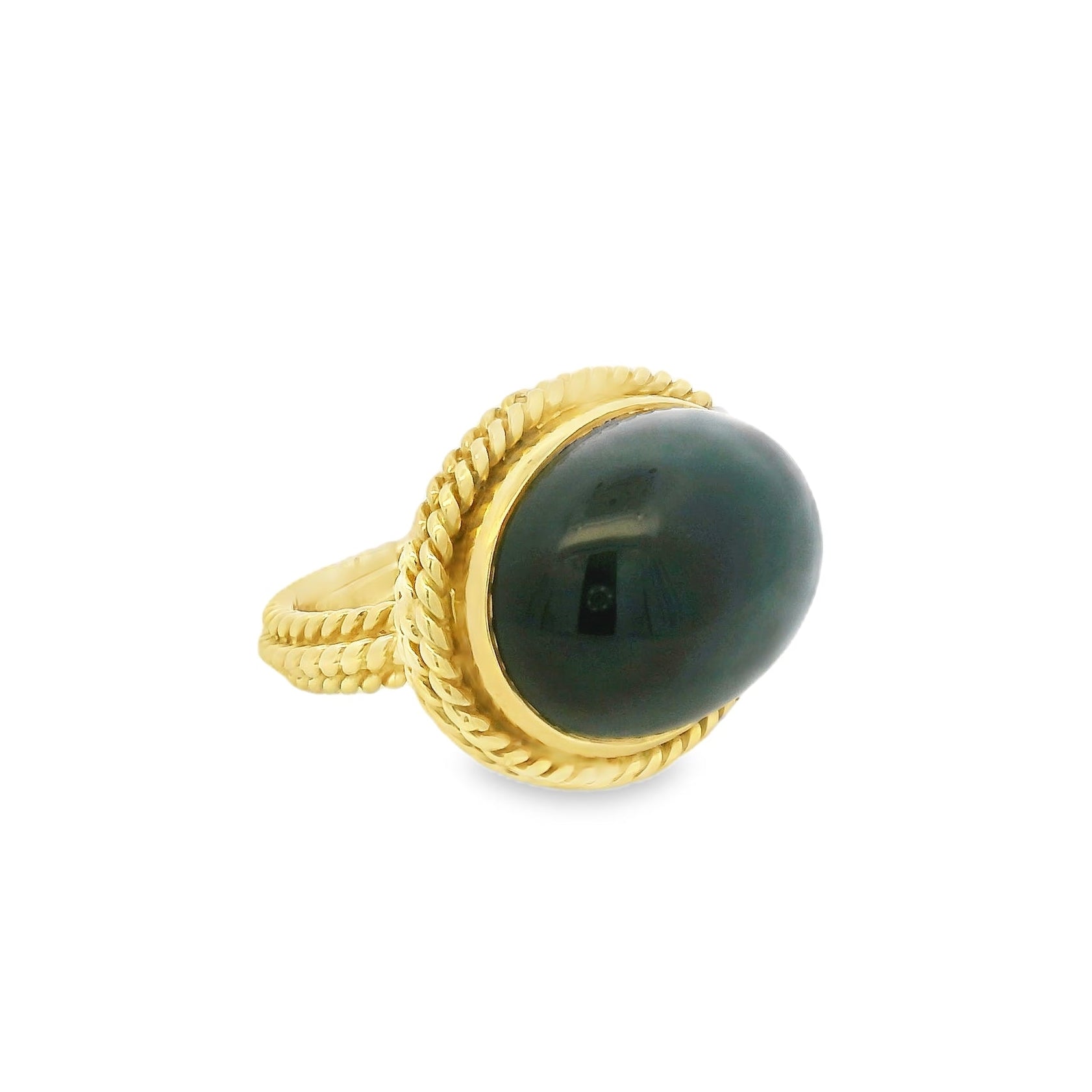 Cassis Black Onyx Statement Ring