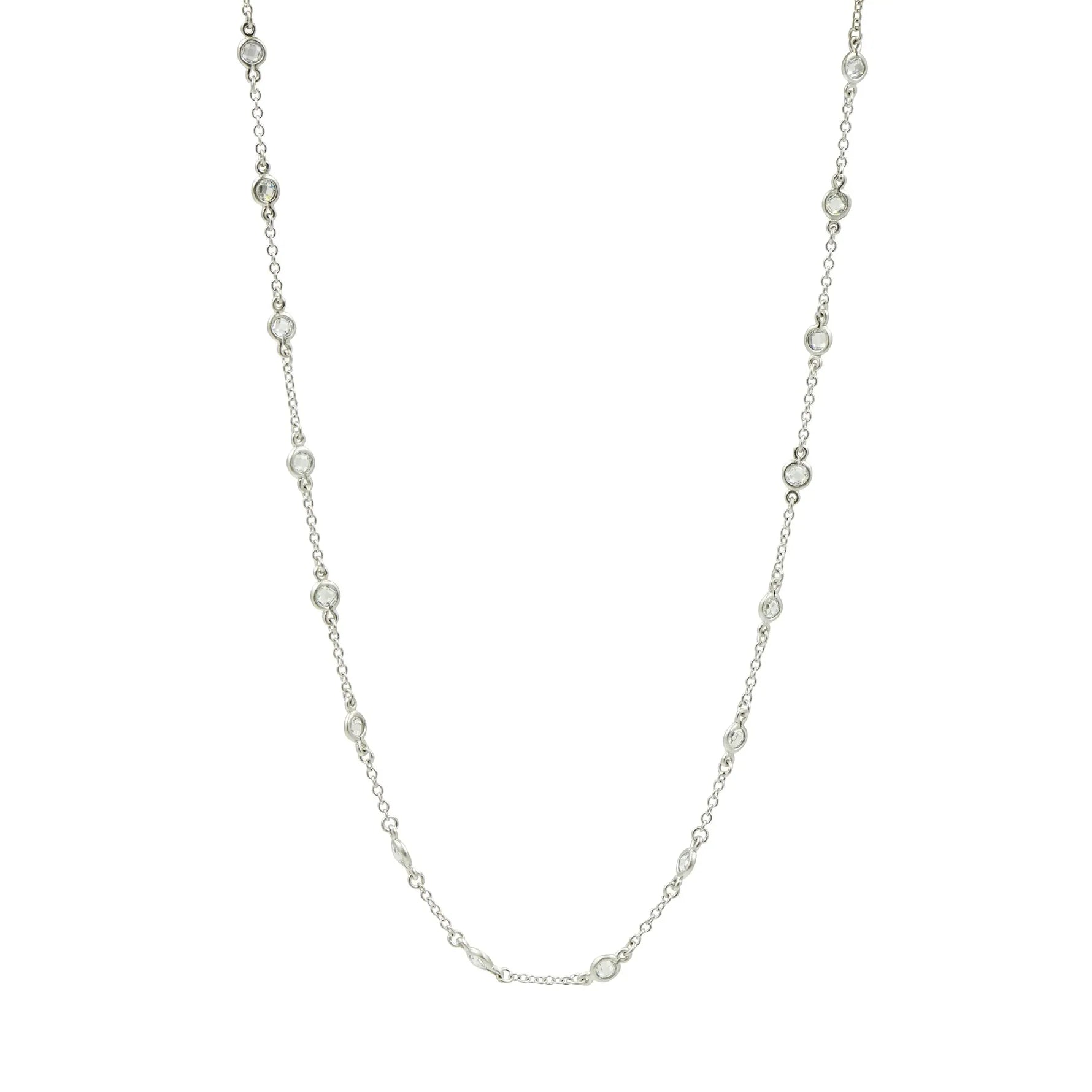 Freida Rothman Mini Bezel Stone Necklace