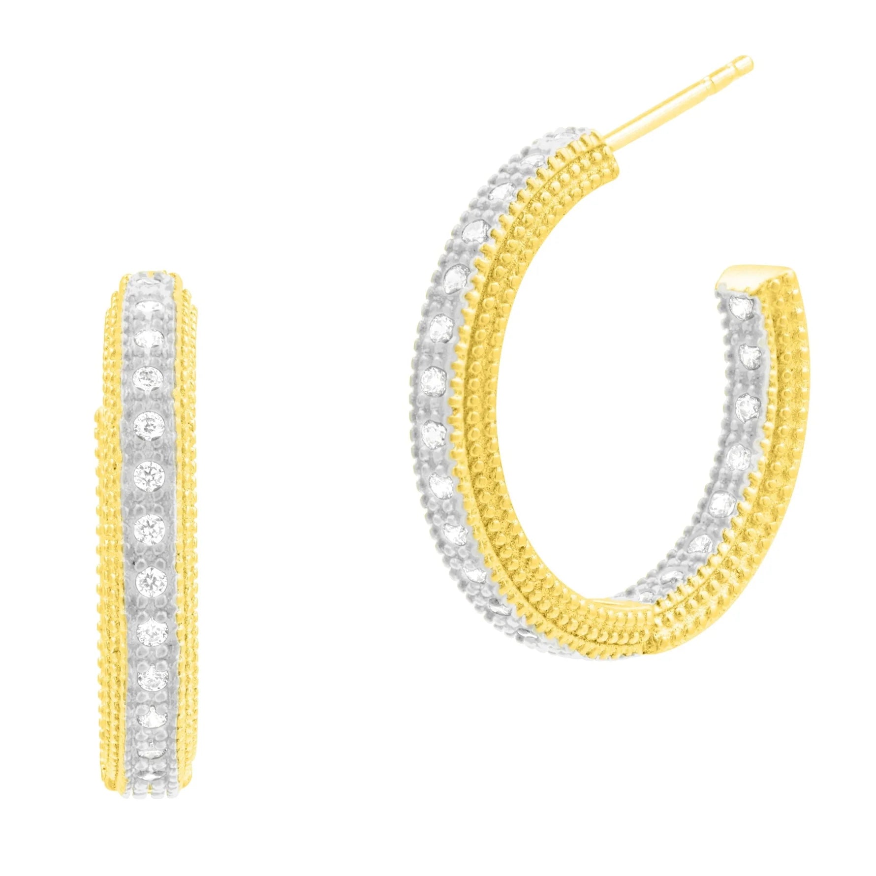 Classic Pave Hoop