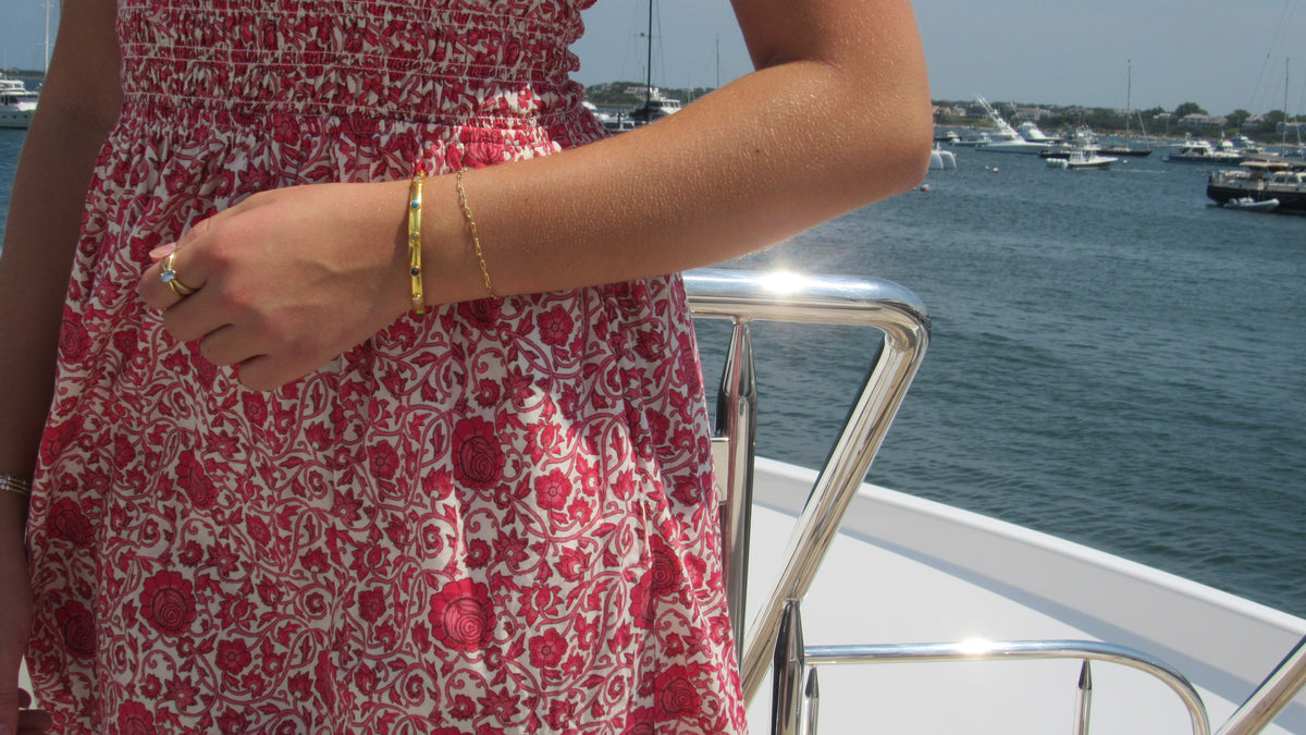 Wendy Perry Petite Semiprecious Cannes Cuff