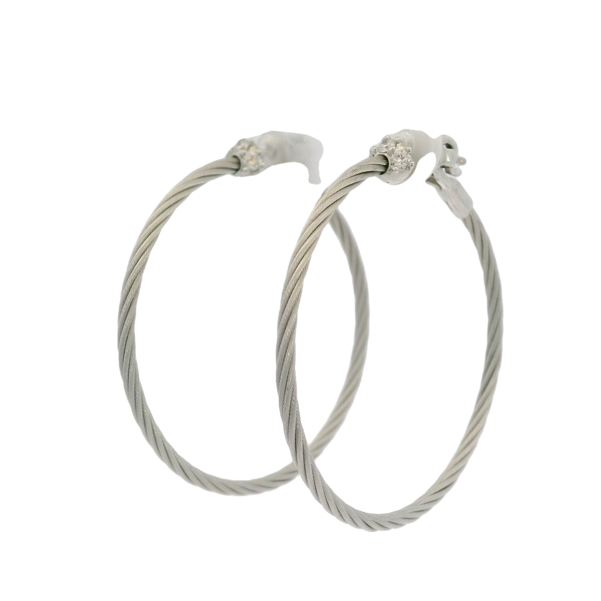 18kt .15 dia wire hoops