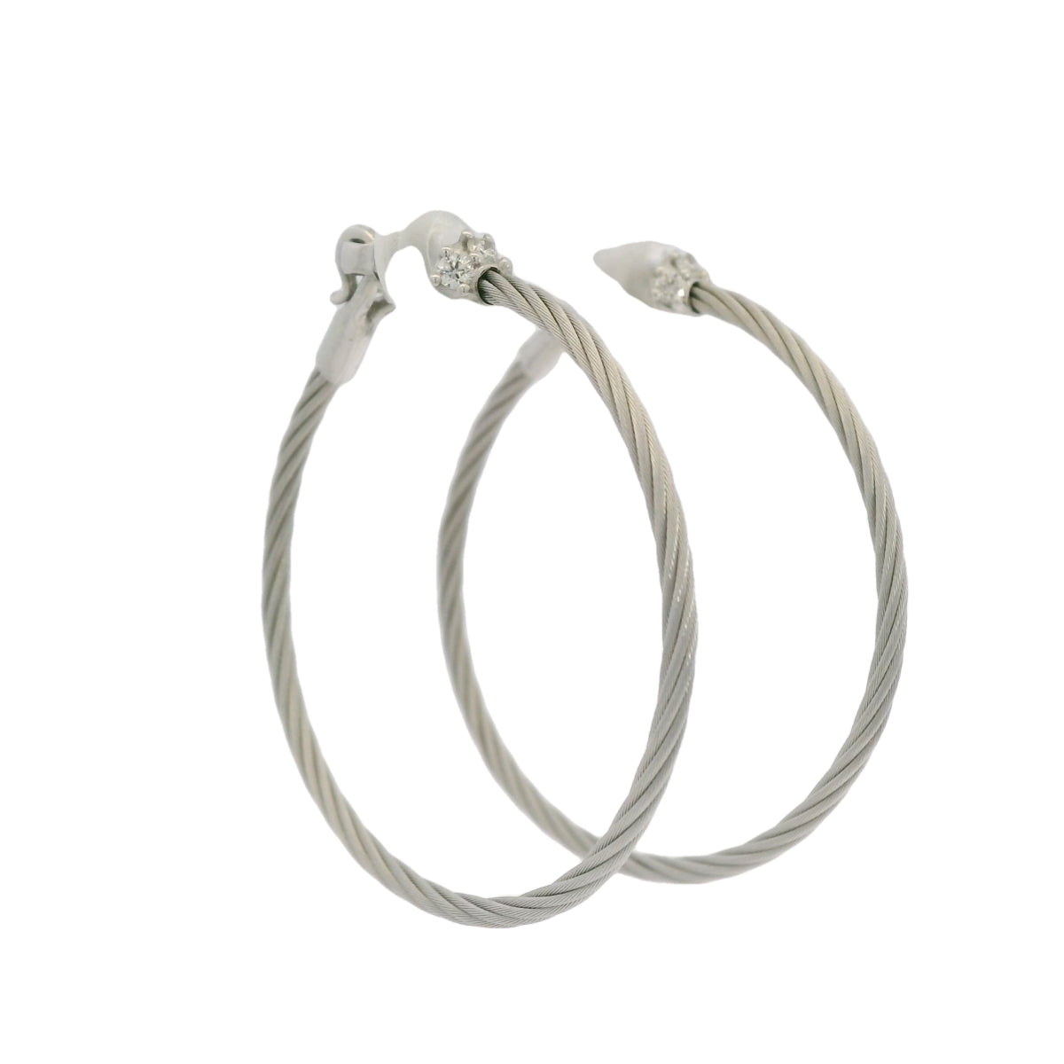 18kt .15 dia wire hoops