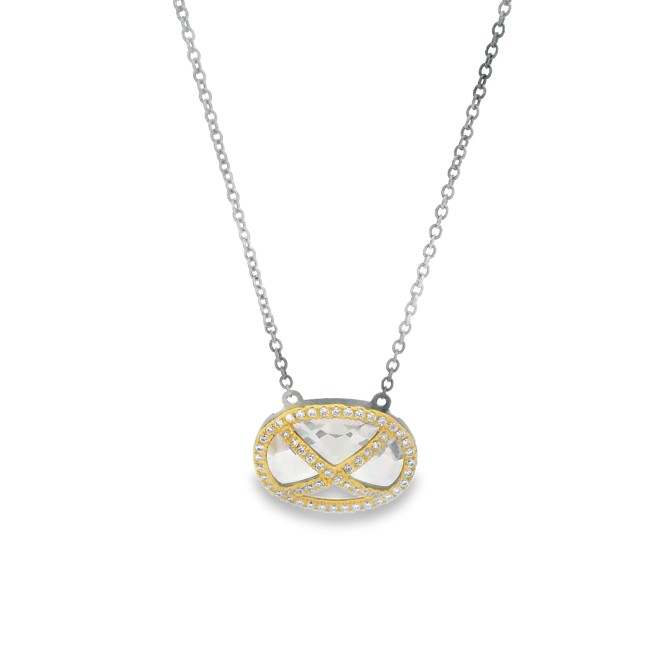 Freida Rothman Helix Necklace