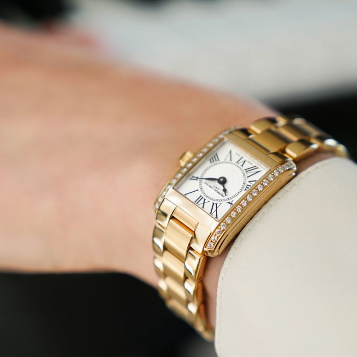 Frederique Constant Classics Carree Women's Watch with Diamonds