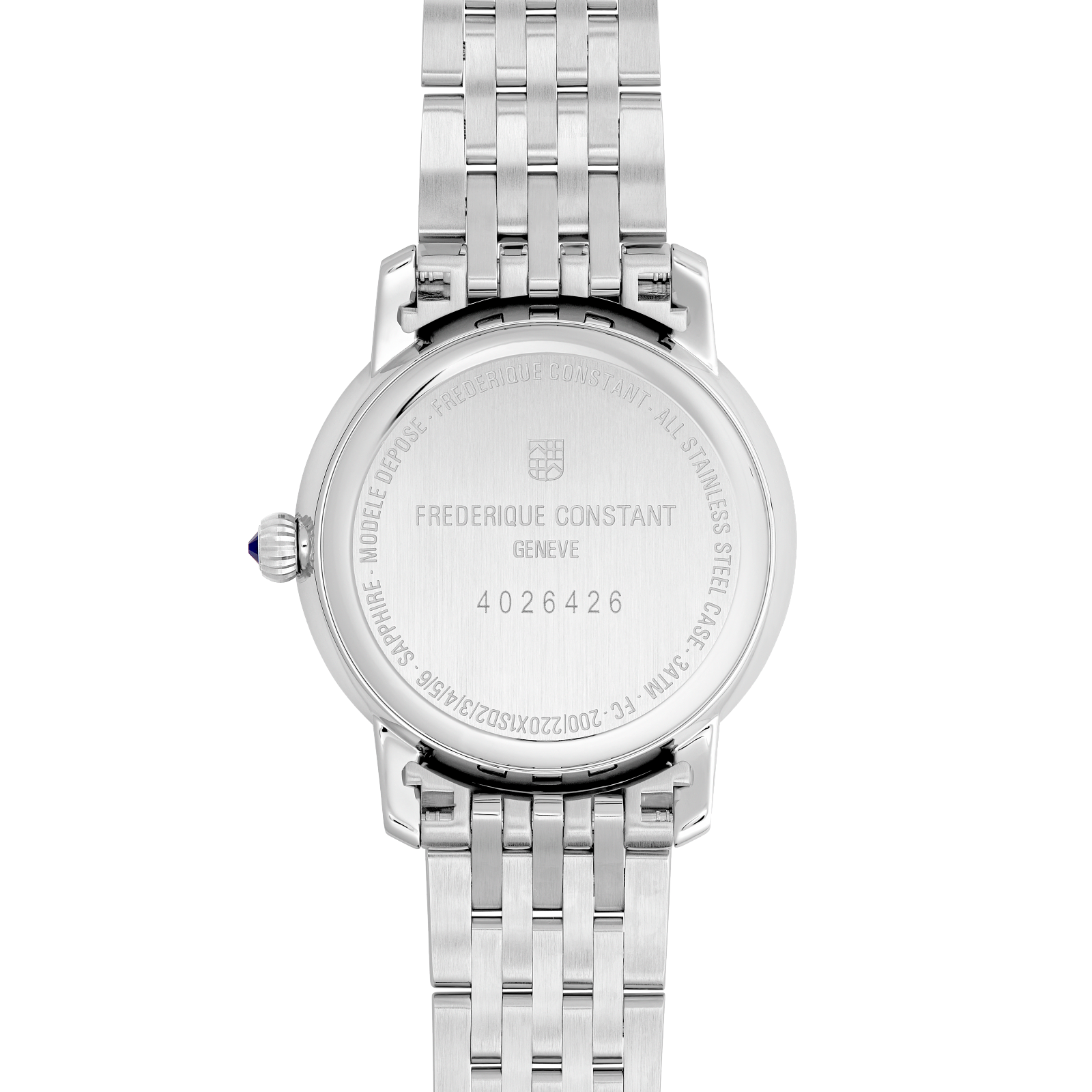 Frederique Constant Classics Slimline Ladies Watch with 78 Total Diamonds