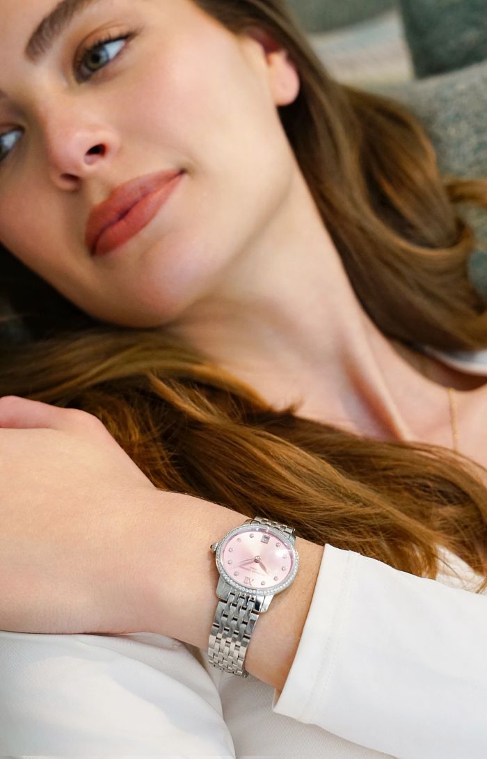 Frederique Constant Classics Slimline Ladies Watch with 78 Total Diamonds