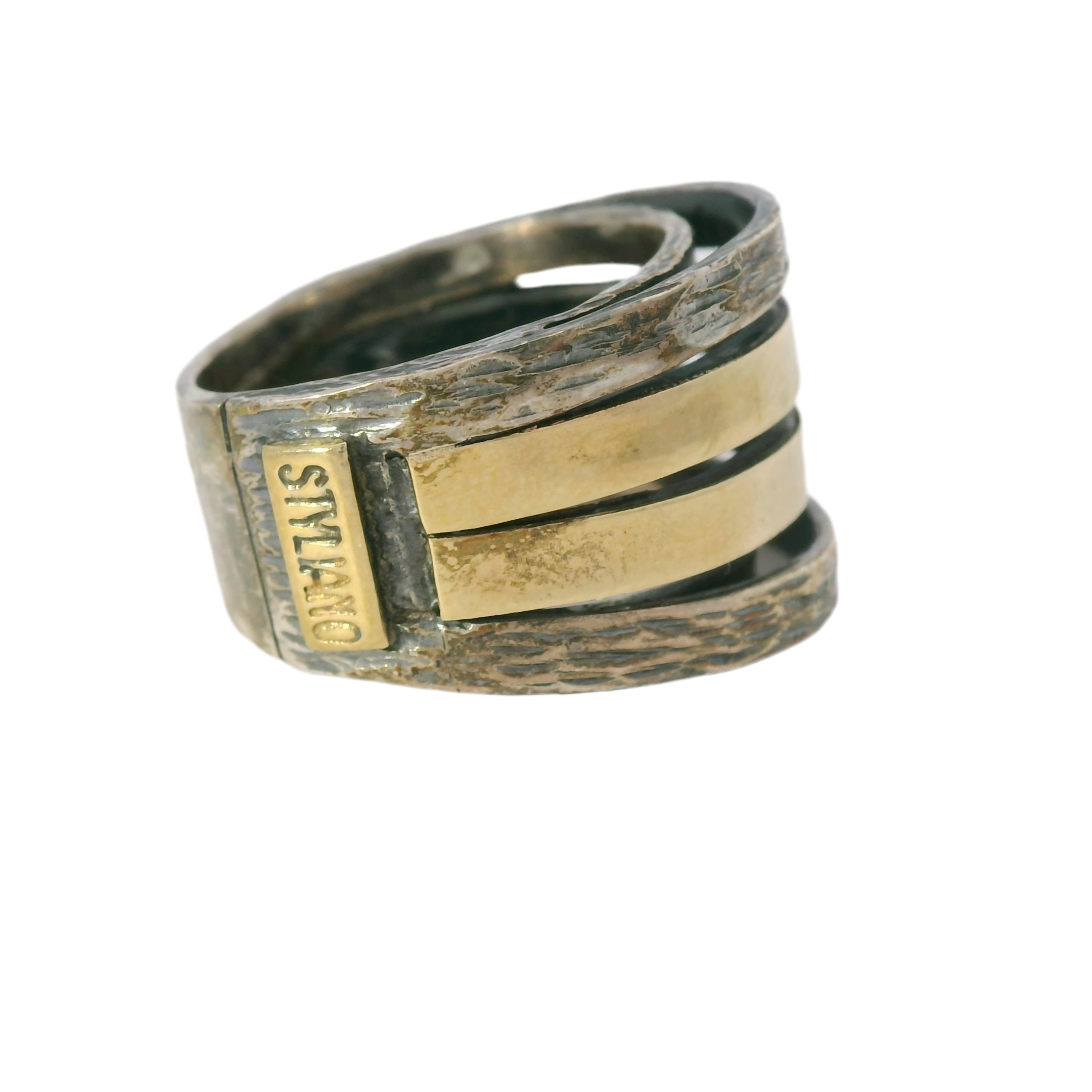 Gabriela Styliano Gold and Silver Ring