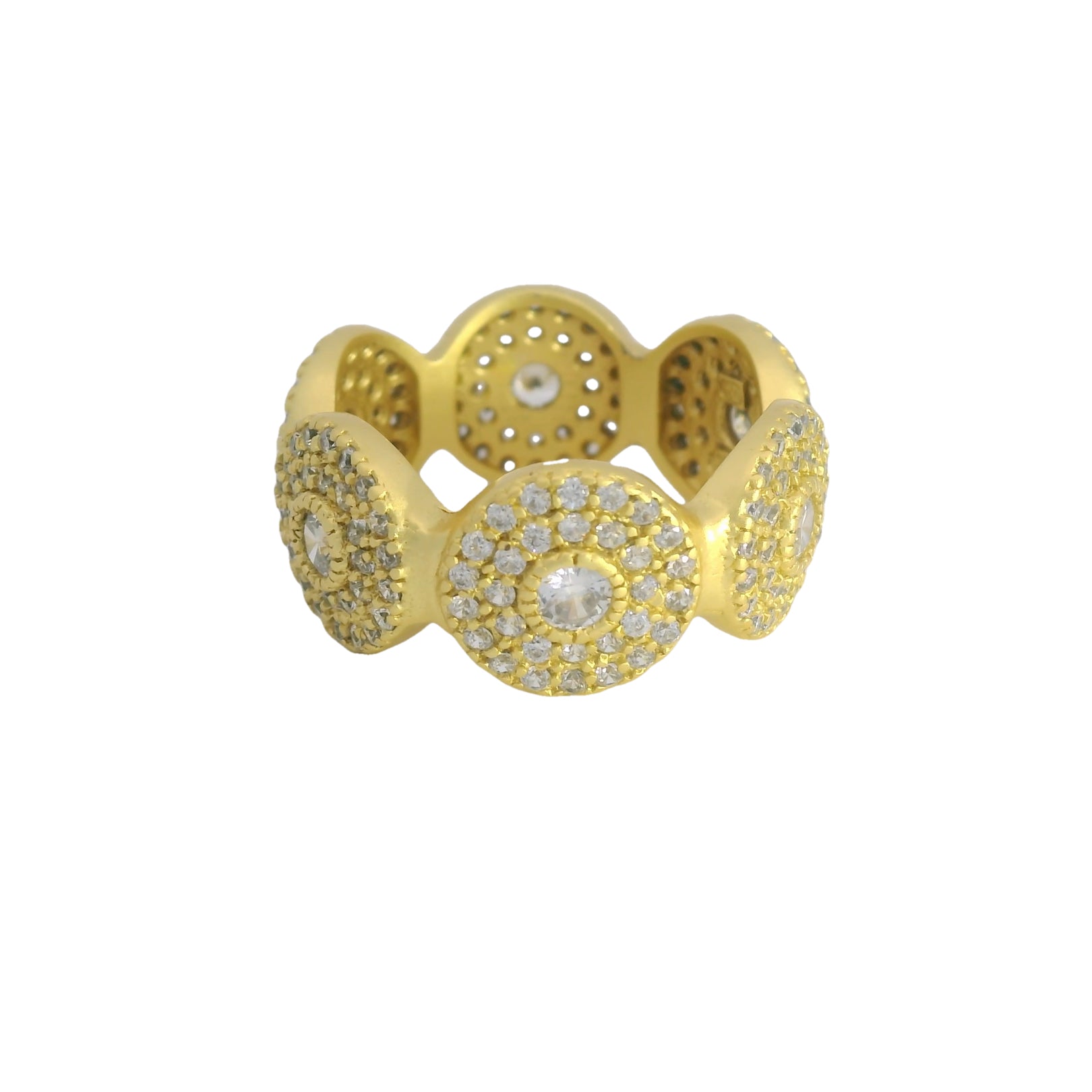 Freida Rothman Gold Circle Ring