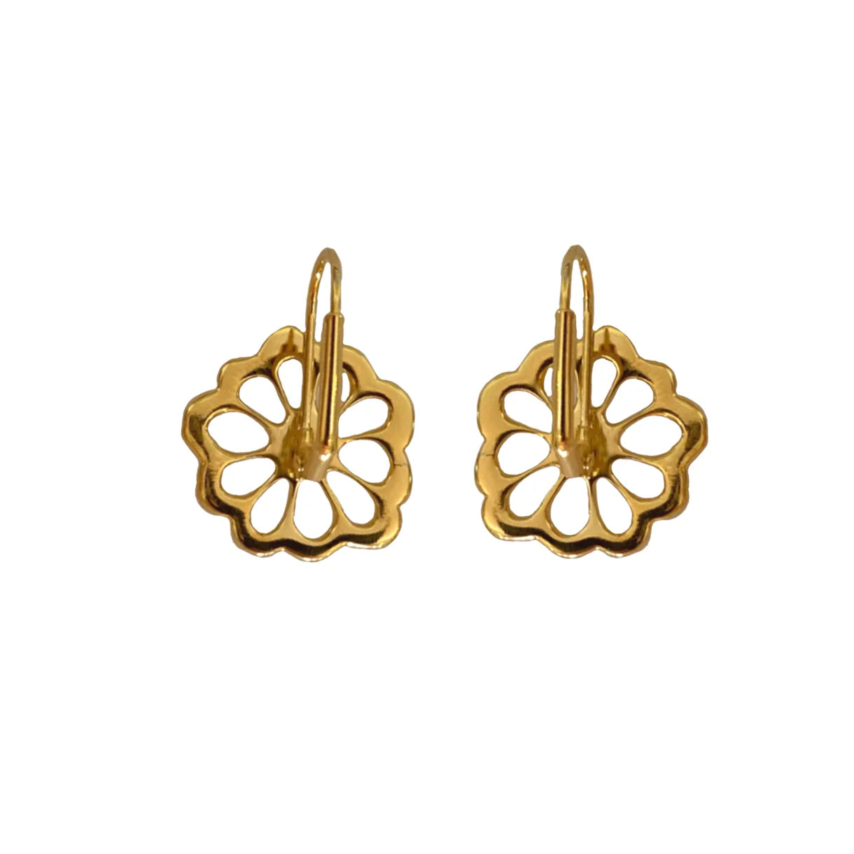 Goldbug Collection Okra Drop Earrings