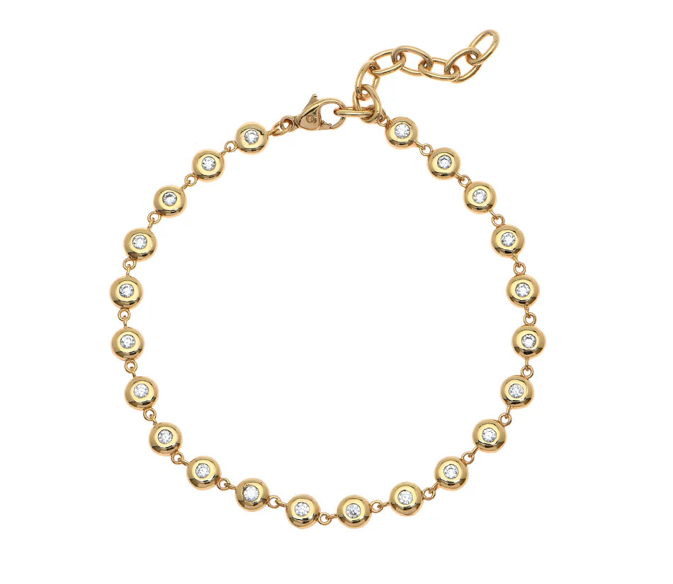 Goldbug Collection Bezel Bracelet