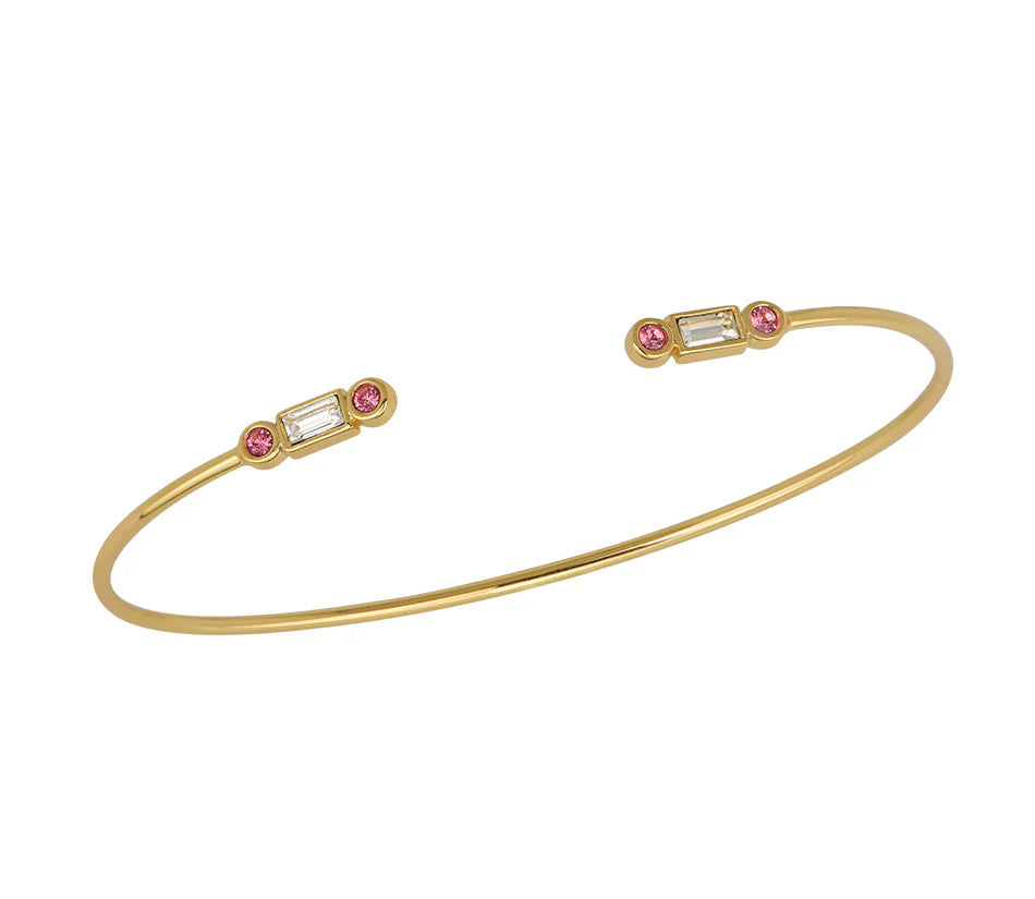 Goldbug October Birthstone Bangle