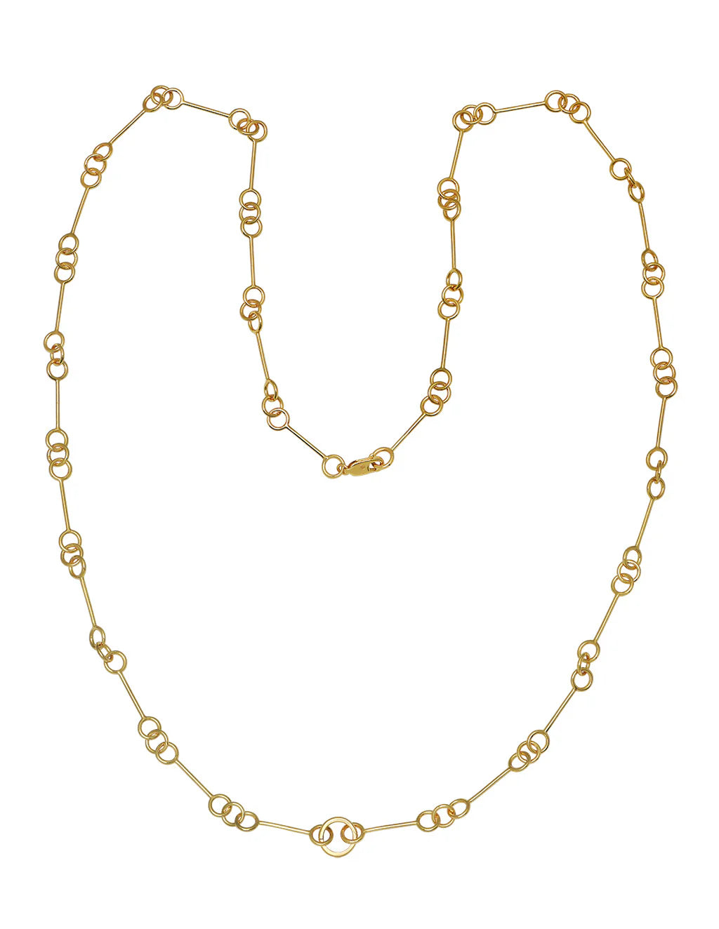 Goldbug Petite Wishbone Chain - 30 Inches