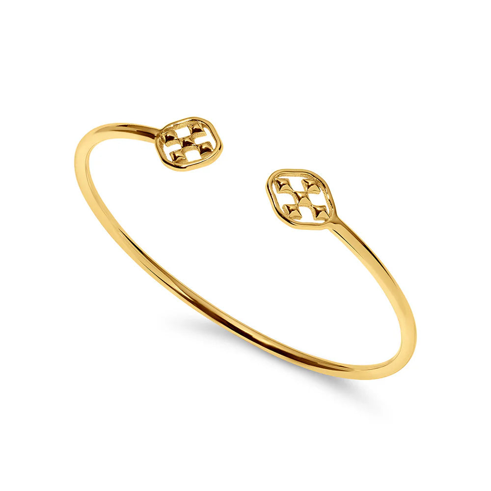 Gracewear Collection Shield Bangle Bracelet