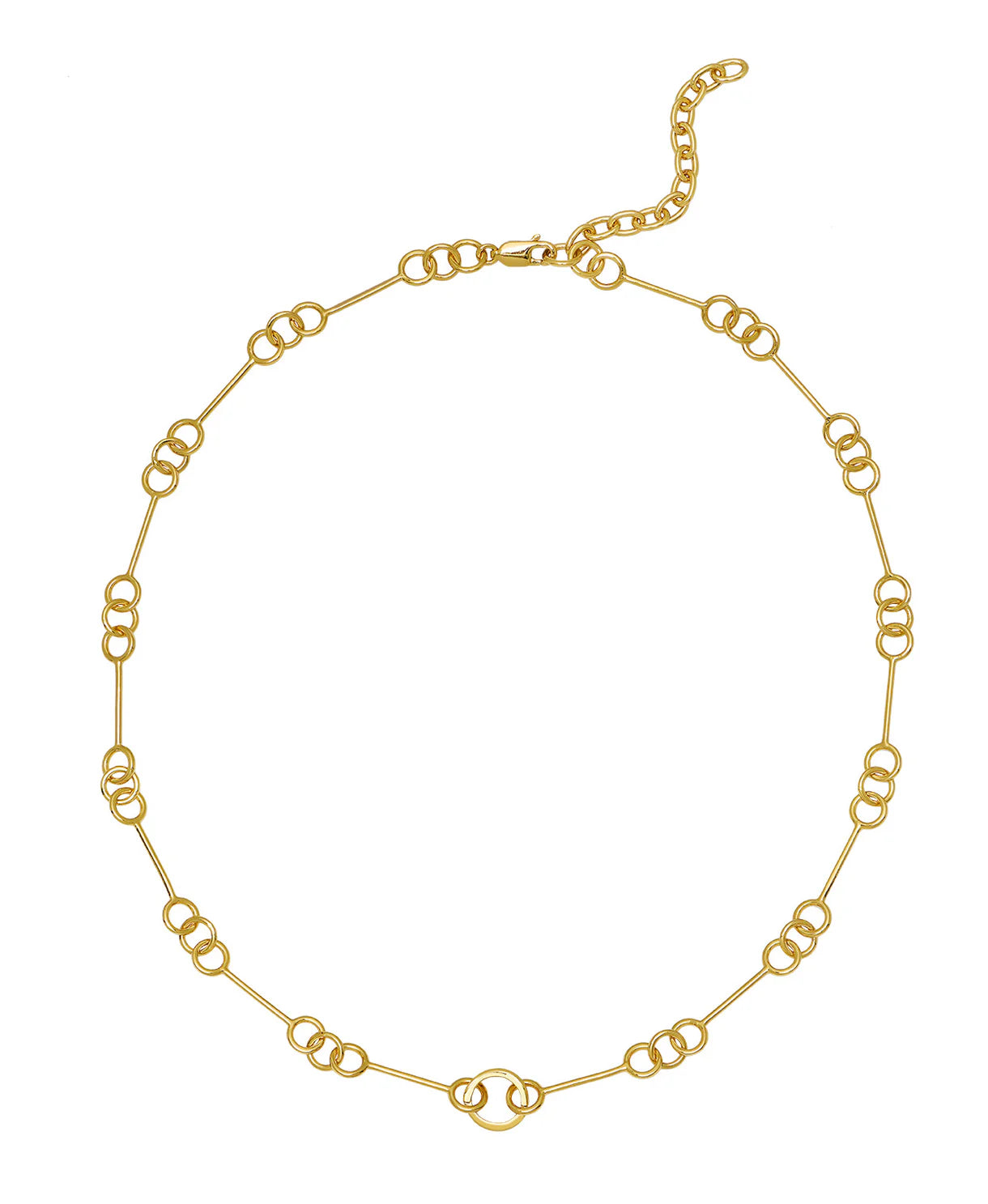 Goldbug Petite Wishbone Chain - 16 Inches