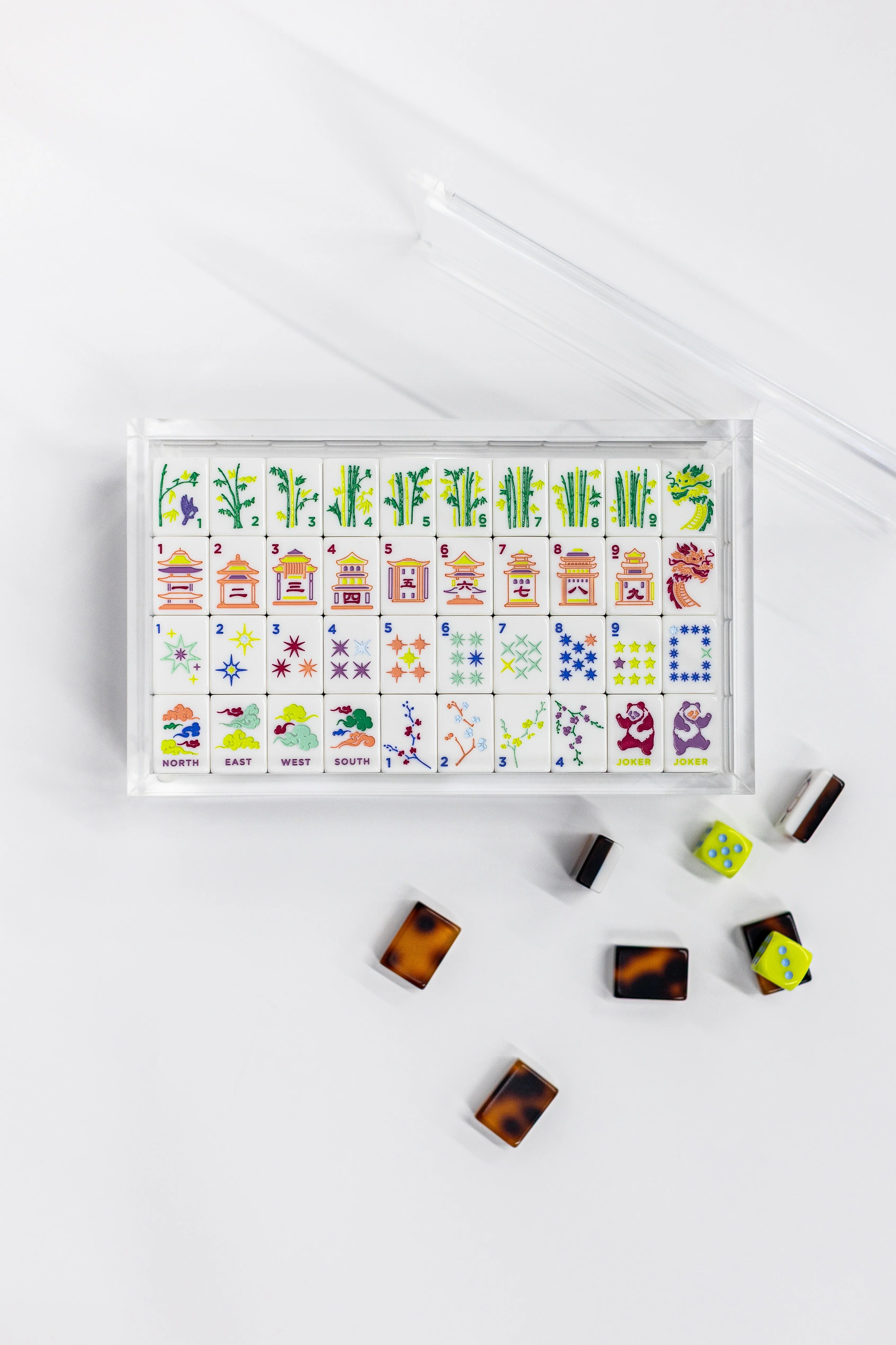 Bam Bird Boutique - East Meets West Tortoise Shell Tile Set