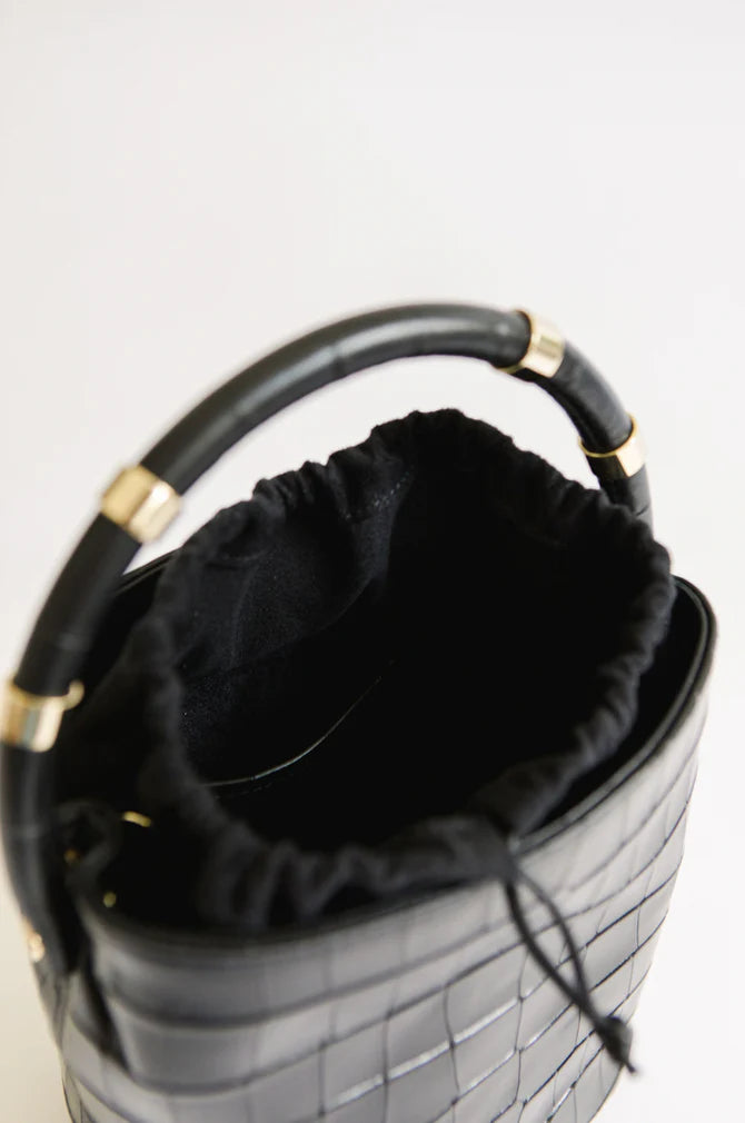 J. Lowery MAX MINI Black Croc