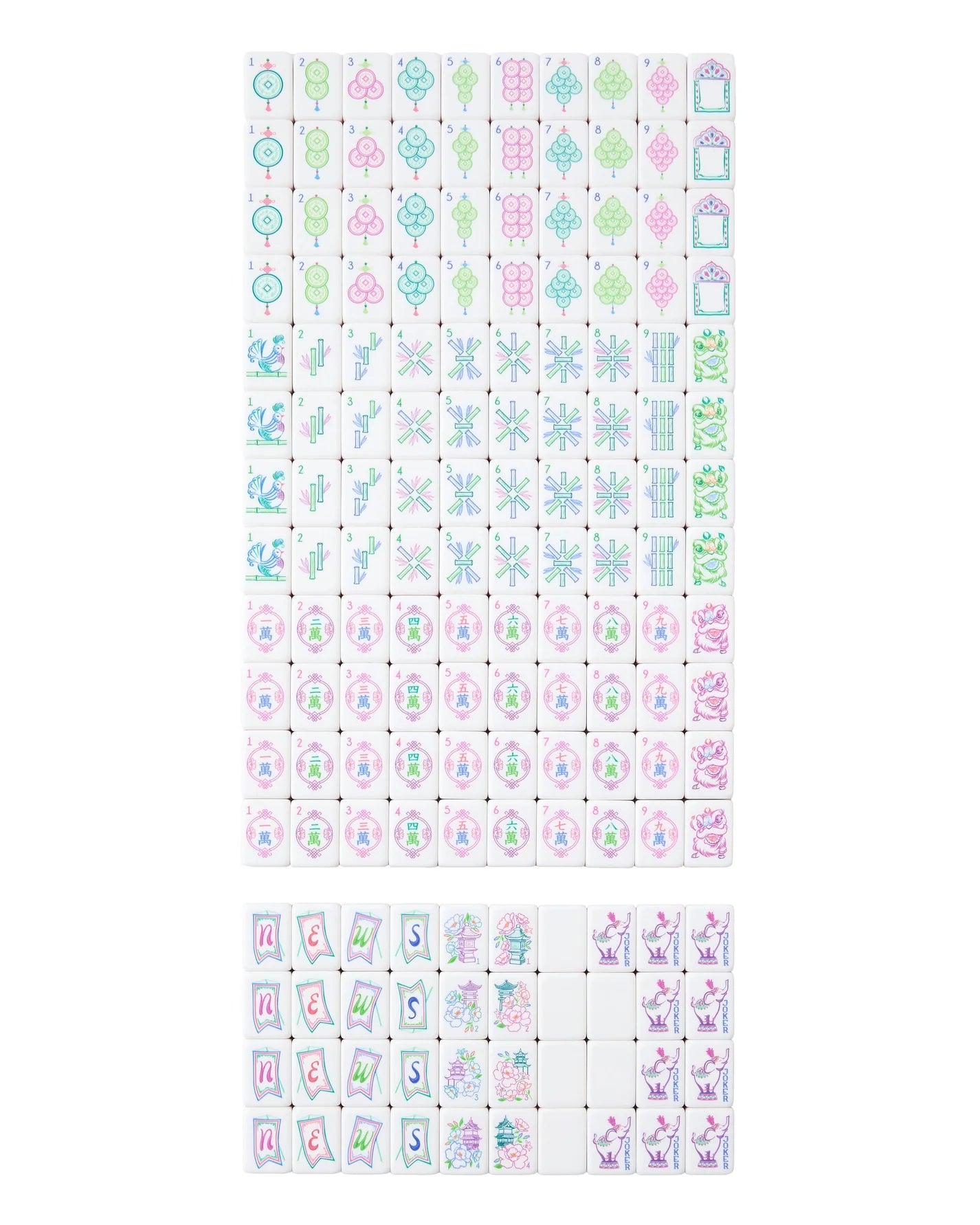 Oh My Mahjong Amara Mahjong Tiles